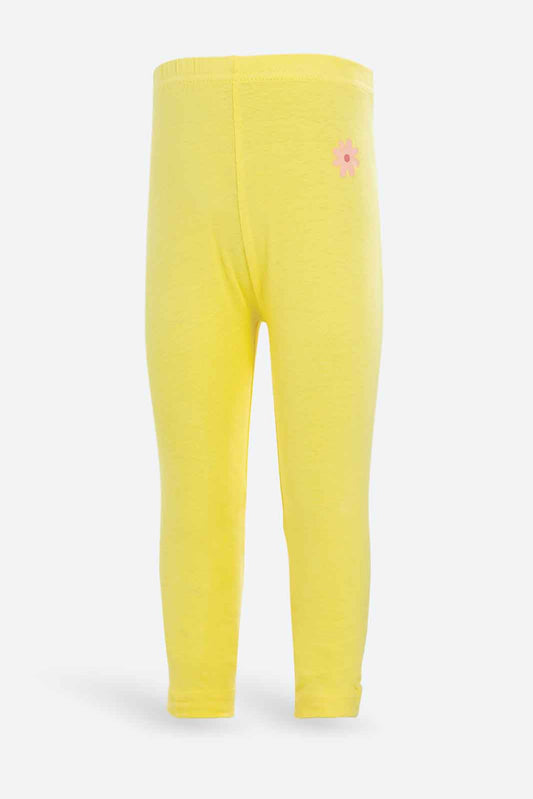 Redtag-Girls-Yellow-Solid-Leggings-Category:Leggings,-Colour:Yellow,-Deals:New-In,-Dept:Girls,-Filter:Infant-Girls-(3-to-24-Mths),-ING-Leggings,-New-In-ING-APL,-Non-Sale,-S23A,-Section:Girls-(0-to-14Yrs),-TBL-Infant-Girls-3 to 24 Months