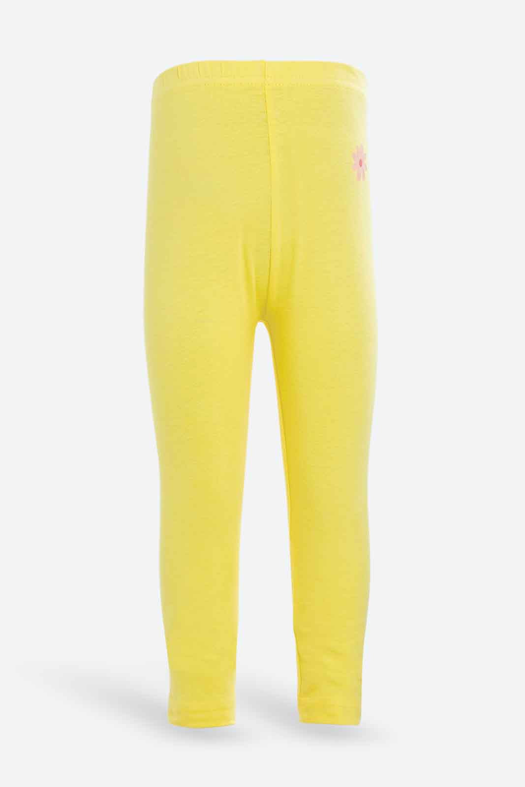 Redtag-Girls-Yellow-Solid-Leggings-Category:Leggings,-Colour:Yellow,-Deals:New-In,-Dept:Girls,-Filter:Infant-Girls-(3-to-24-Mths),-ING-Leggings,-New-In-ING-APL,-Non-Sale,-S23A,-Section:Girls-(0-to-14Yrs),-TBL-Infant-Girls-3 to 24 Months