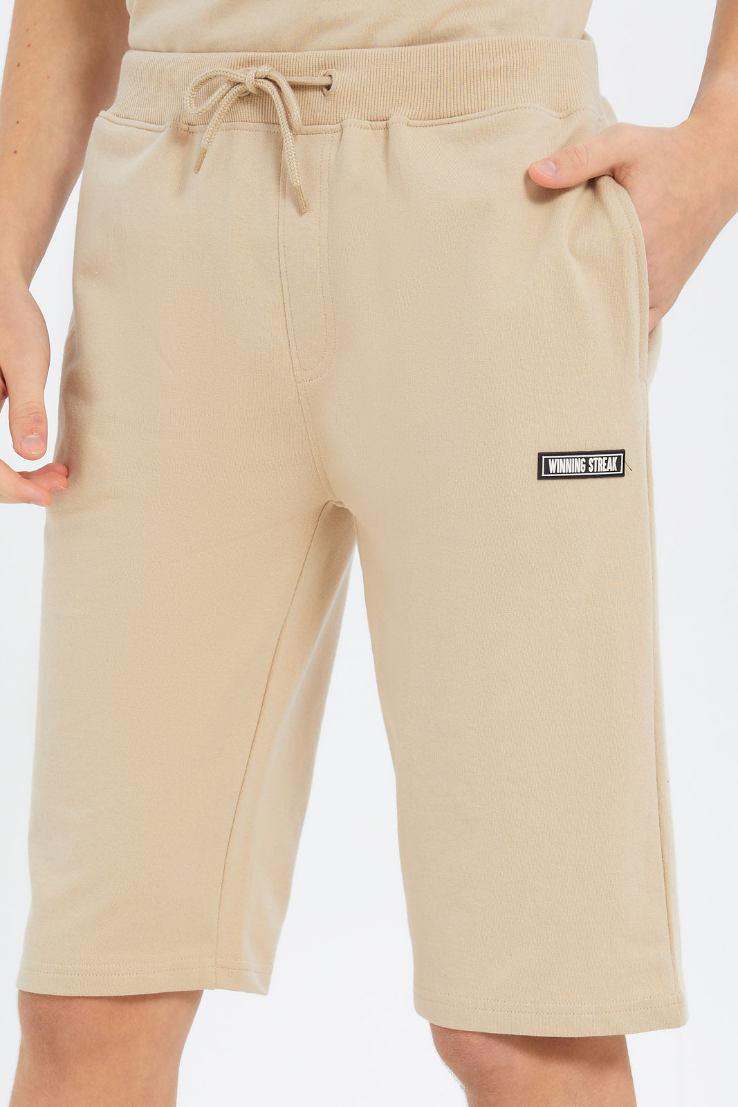 Redtag-Boys-Beige-Lounge-Wear-Active-Shorts-BSR-Shorts,-Category:Shorts,-Colour:Beige,-Deals:New-In,-Dept:Boys,-Filter:Senior-Boys-(8-to-14-Yrs),-New-In-BSR-APL,-Non-Sale,-S23B,-Section:Boys-(0-to-14Yrs)-Senior-Boys-9 to 14 Years