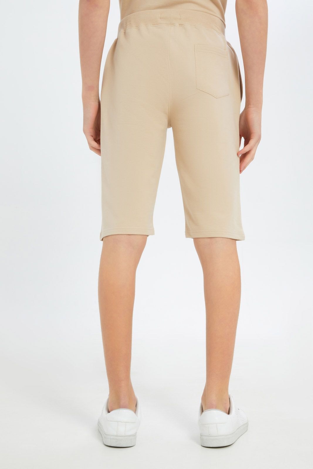 Redtag-Boys-Beige-Lounge-Wear-Active-Shorts-BSR-Shorts,-Category:Shorts,-Colour:Beige,-Deals:New-In,-Dept:Boys,-Filter:Senior-Boys-(8-to-14-Yrs),-New-In-BSR-APL,-Non-Sale,-S23B,-Section:Boys-(0-to-14Yrs)-Senior-Boys-9 to 14 Years