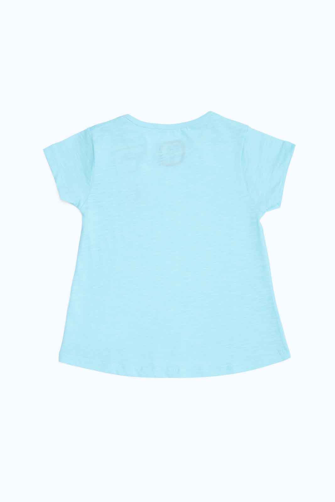 Redtag-Girls-Turquoise-Slub-Solid-T-Shirt-Category:T-Shirts,-Colour:Blue,-Deals:New-In,-Dept:Girls,-Filter:Infant-Girls-(3-to-24-Mths),-ING-T-Shirts,-New-In-ING-APL,-Non-Sale,-S23B,-Section:Girls-(0-to-14Yrs),-TBL-Infant-Girls-3 to 24 Months