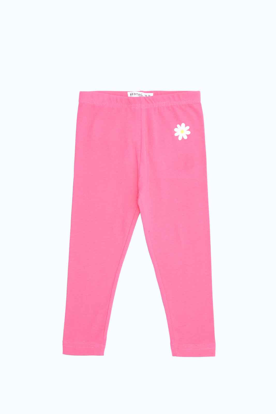 Redtag-Girls-Cotal-Solid-Leggings-Category:Leggings,-Colour:Orange,-Deals:New-In,-Dept:Girls,-Filter:Infant-Girls-(3-to-24-Mths),-ING-Leggings,-New-In-ING-APL,-Non-Sale,-S23B,-Section:Girls-(0-to-14Yrs),-TBL-Infant-Girls-3 to 24 Months