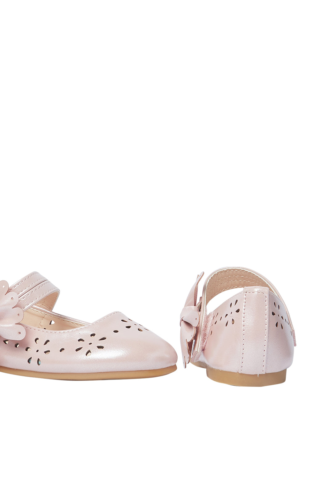 Redtag-Pink-Laser-Cut-Ballerina-Category:Shoes,-Colour:Pink,-Deals:New-In,-Filter:Girls-Footwear-(1-to-3-Yrs),-ING-Shoes,-N/A,-New-In-ING-FOO,-Non-Sale,-S23A,-Section:Girls-(0-to-14Yrs)-Infant-Girls-1 to 3 Years