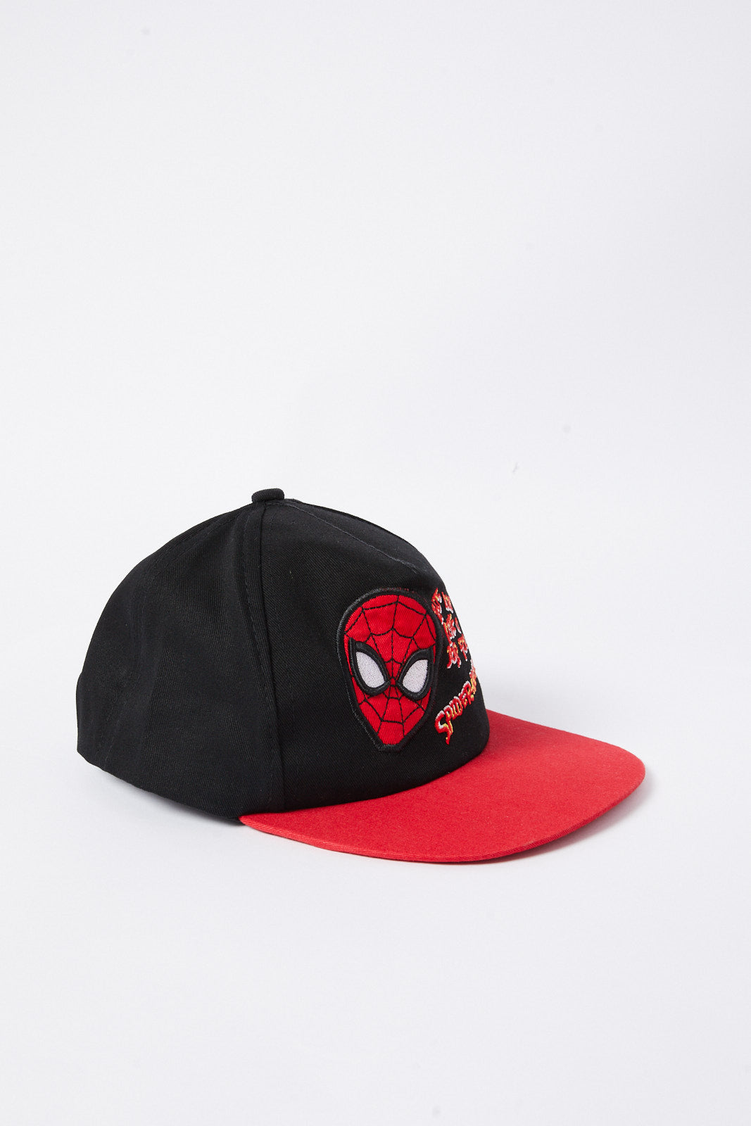 Redtag-Red-And-Black-Spiderman-Cap-BOY-Caps-&-Hats,-Category:Caps-&-Hats,-Colour:Assorted,-Deals:New-In,-Dept:Boys,-Filter:Boys-Accessories,-New-In,-New-In-BOY-ACC,-Non-Sale,-S23A,-Section:Boys-(0-to-14Yrs)-Boys-