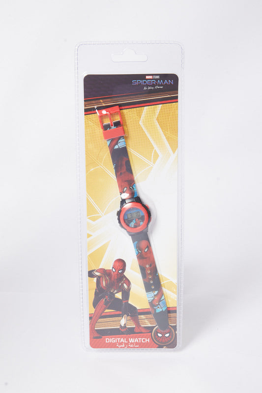 Redtag-Spiderman-Digital-Watches-BOY-Watches,-Category:Watches,-Colour:Assorted,-Deals:New-In,-Dept:Boys,-Filter:Boys-Accessories,-New-In,-New-In-BOY-ACC,-Non-Sale,-S23A,-Section:Boys-(0-to-14Yrs)-Boys-