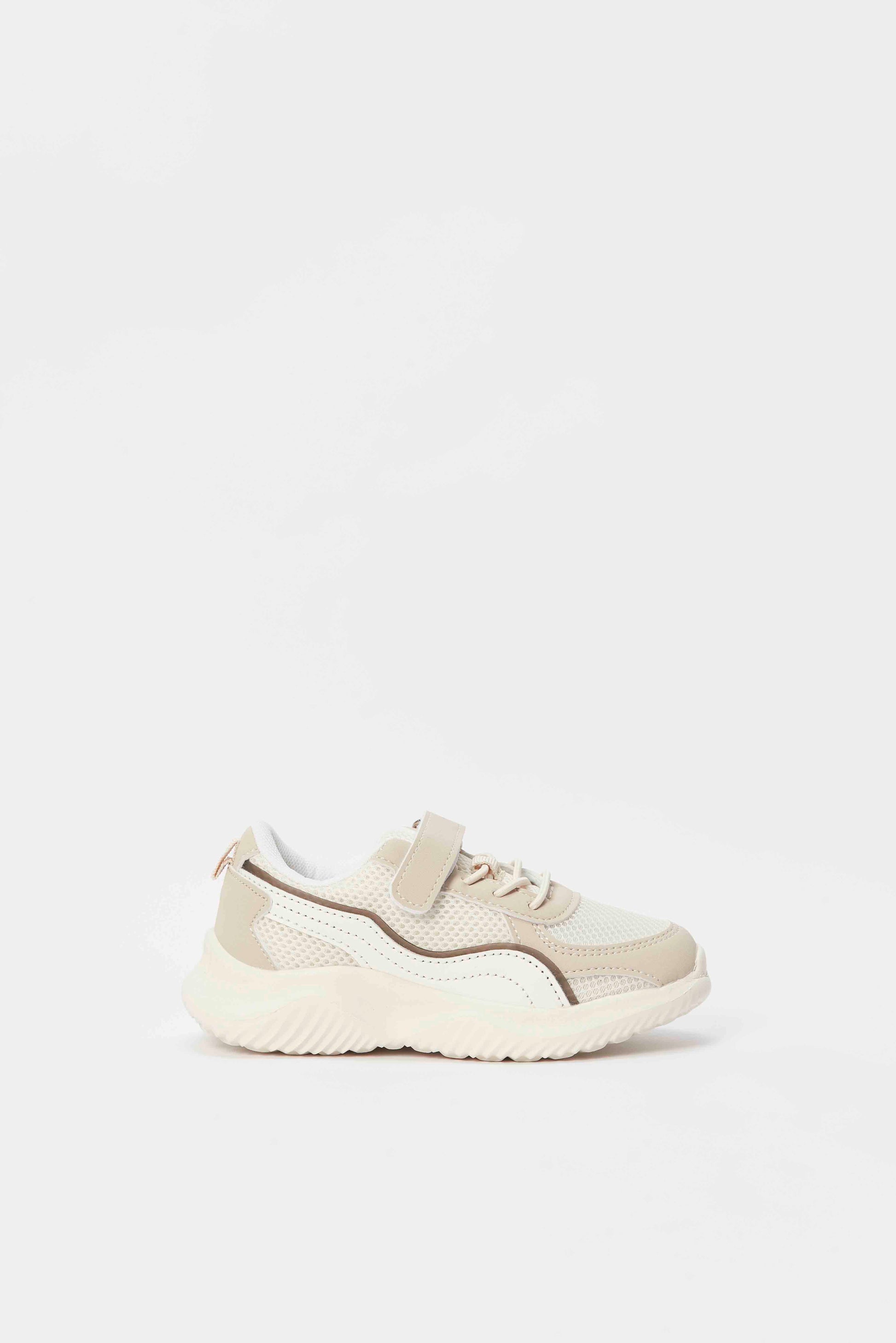 Redtag-Beige-Velcro-Strap-Trainer-Category:Shoes,-Colour:Beige,-Deals:New-In,-Filter:Boys-Footwear-(1-to-3-Yrs),-INB-Sandals,-N/A,-New-In-INB-FOO,-Non-Sale,-S23A,-Section:Boys-(0-to-14Yrs)-Infant-Boys-1 to 3 Years