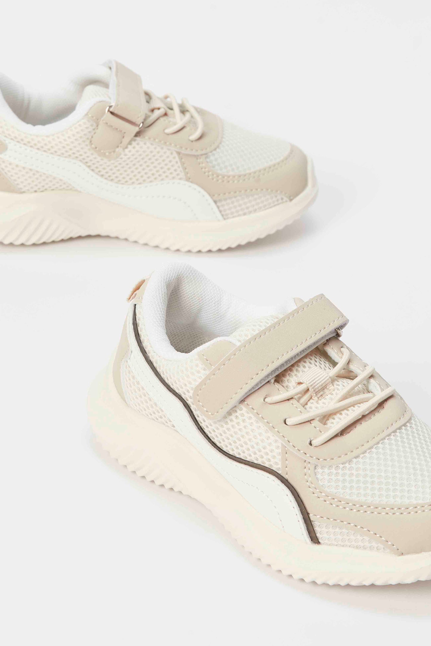 Redtag-Beige-Velcro-Strap-Trainer-Category:Shoes,-Colour:Beige,-Deals:New-In,-Filter:Boys-Footwear-(1-to-3-Yrs),-INB-Sandals,-N/A,-New-In-INB-FOO,-Non-Sale,-S23A,-Section:Boys-(0-to-14Yrs)-Infant-Boys-1 to 3 Years