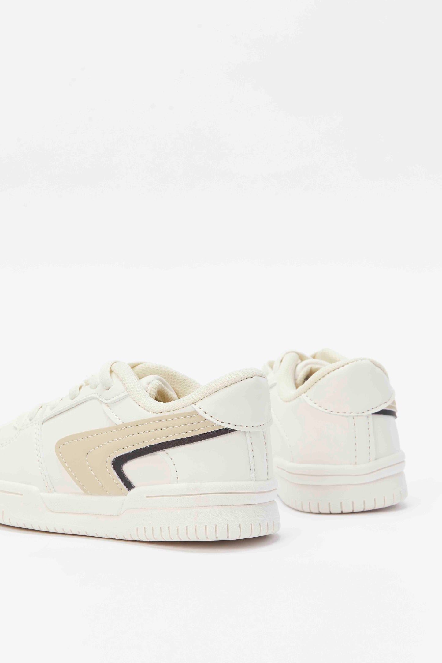 Redtag-White-Lace-Up-Sneaker-Category:Shoes,-Colour:White,-Deals:New-In,-Filter:Boys-Footwear-(1-to-3-Yrs),-INB-Sandals,-N/A,-New-In-INB-FOO,-Non-Sale,-S23A,-Section:Boys-(0-to-14Yrs)-Infant-Boys-1 to 3 Years