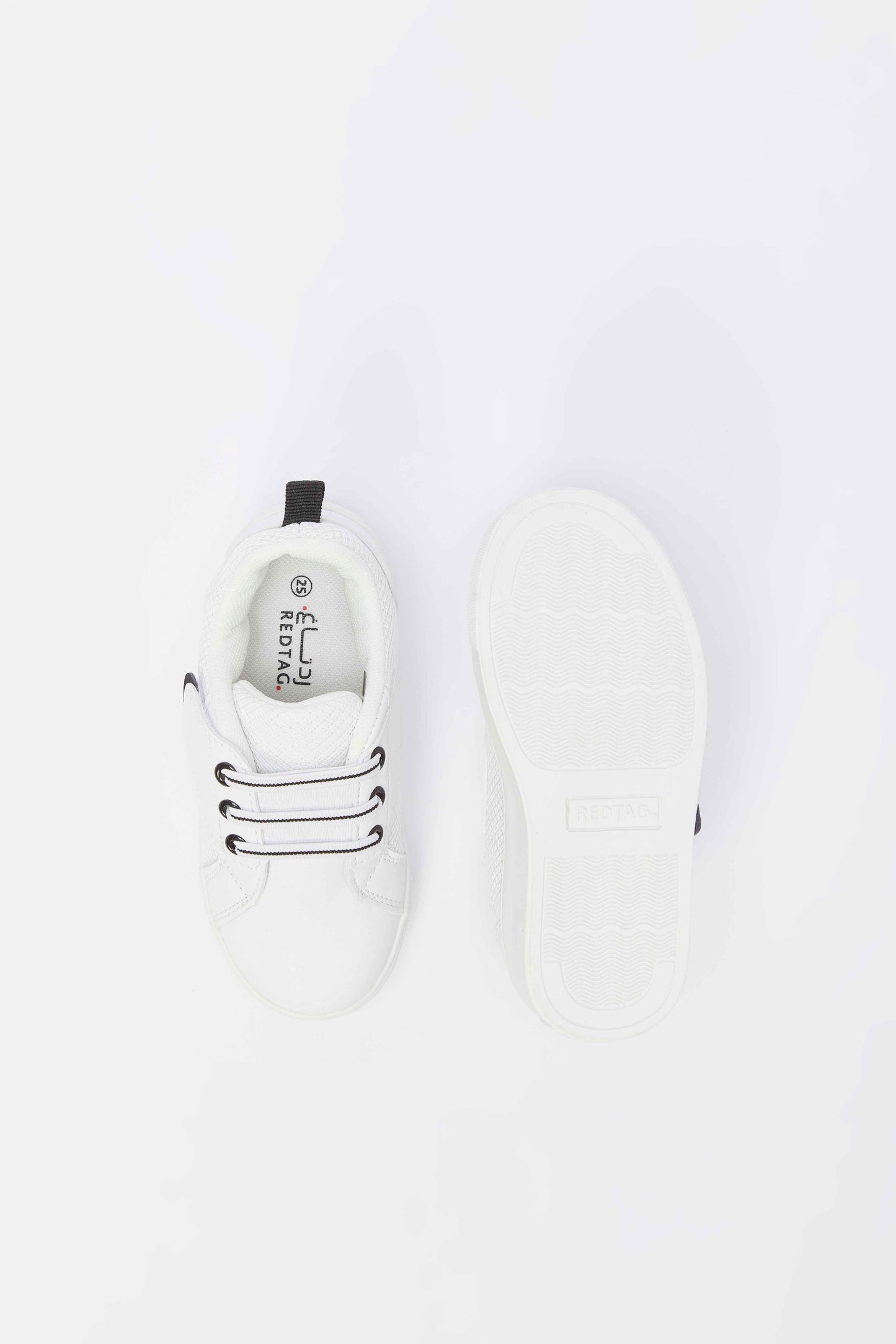 Redtag-White-Velcro-Strap-Sneaker
(Repeat-Style)-Category:Shoes,-Colour:White,-Deals:New-In,-Filter:Boys-Footwear-(1-to-3-Yrs),-INB-Sandals,-N/A,-New-In-INB-FOO,-Non-Sale,-S23A,-Section:Boys-(0-to-14Yrs)-Infant-Boys-1 to 3 Years