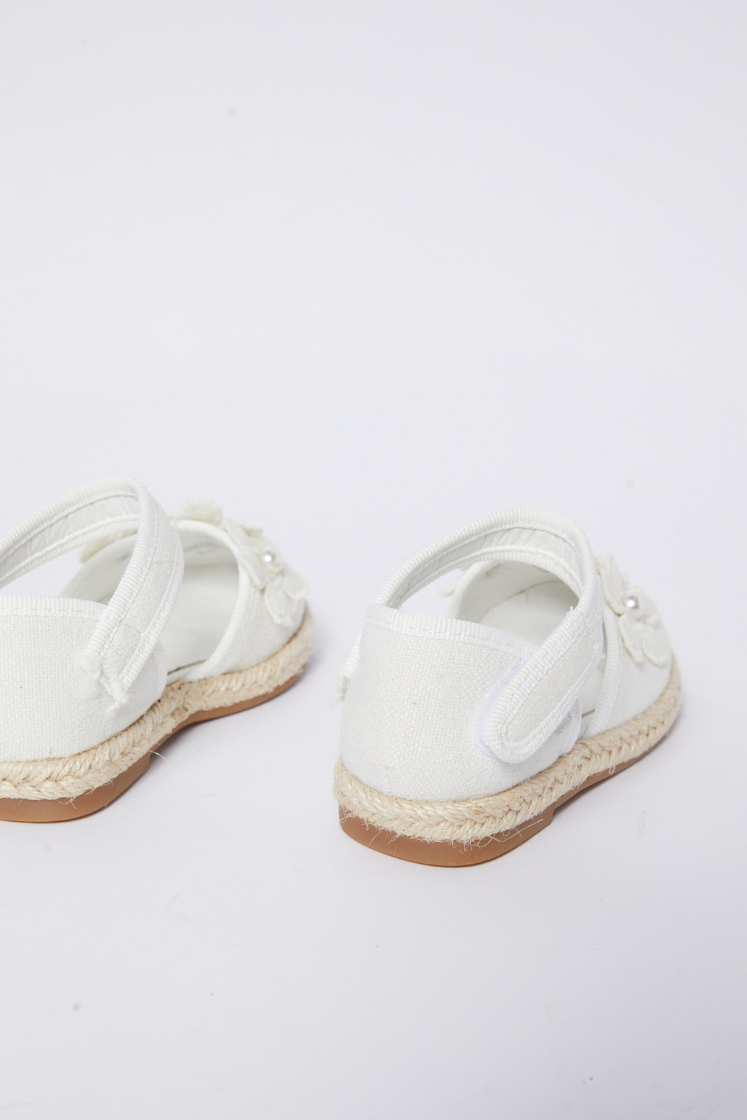 Redtag-White-Floral-Espadrille-Category:Shoes,-Colour:White,-Deals:New-In,-Filter:Girls-Footwear-(1-to-3-Yrs),-ING-Shoes,-N/A,-New-In-ING-FOO,-Non-Sale,-S23A,-Section:Girls-(0-to-14Yrs)-Infant-Girls-1 to 3 Years