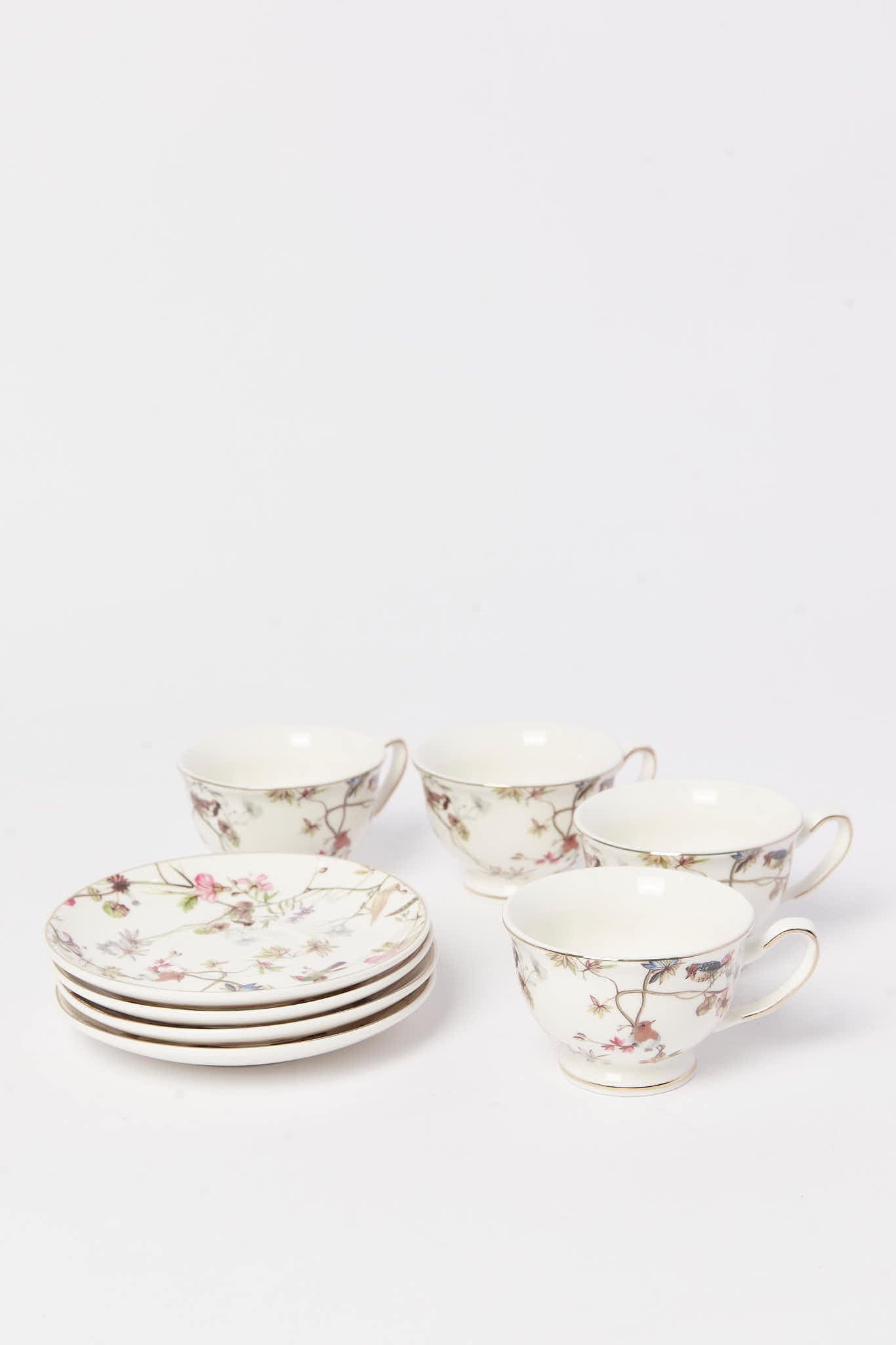 Redtag-Assorted-Floral-Design-Espresso-(8-Piece)-Category:Cups-&-Mugs,-Colour:Assorted,-Deals:New-In,-Dept:Home,-Filter:Home-Dining,-HMW-DIN-Crockery,-New-In-HMW-DIN,-Non-Sale,-S23A,-Section:Homewares-Home-Dining-
