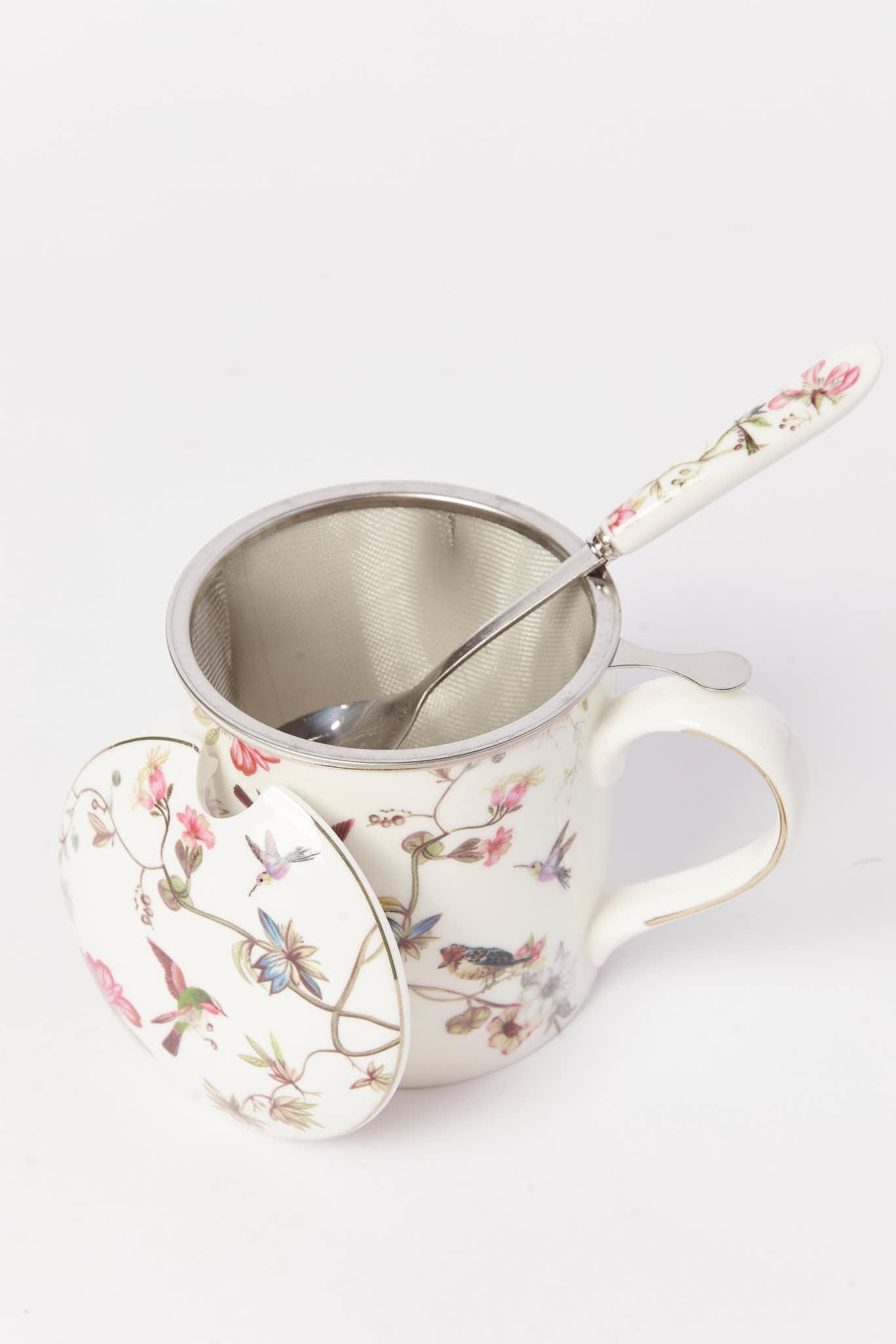 Redtag-Assorted-Floral-Design-Mug-Set-(4-Piece)-Category:Cups-&-Mugs,-Colour:Assorted,-Deals:New-In,-Dept:Home,-Filter:Home-Dining,-HMW-DIN-Crockery,-New-In-HMW-DIN,-Non-Sale,-S23A,-Section:Homewares-Home-Dining-
