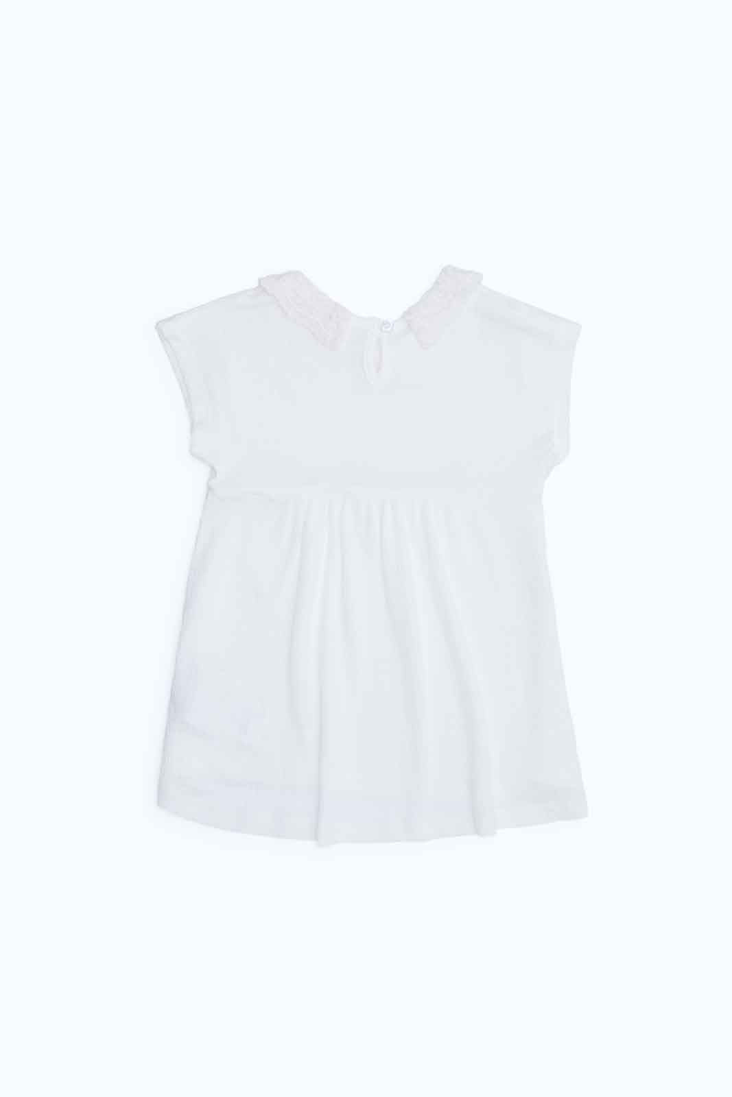 Redtag-Girls-Ivory-Peter-Pan-Collar-Blouse-Category:Blouses,-Colour:Ivory,-Deals:New-In,-Dept:Girls,-Filter:Infant-Girls-(3-to-24-Mths),-ING-Blouses,-New-In-ING-APL,-Non-Sale,-S23B,-Section:Girls-(0-to-14Yrs)-Infant-Girls-3 to 24 Months
