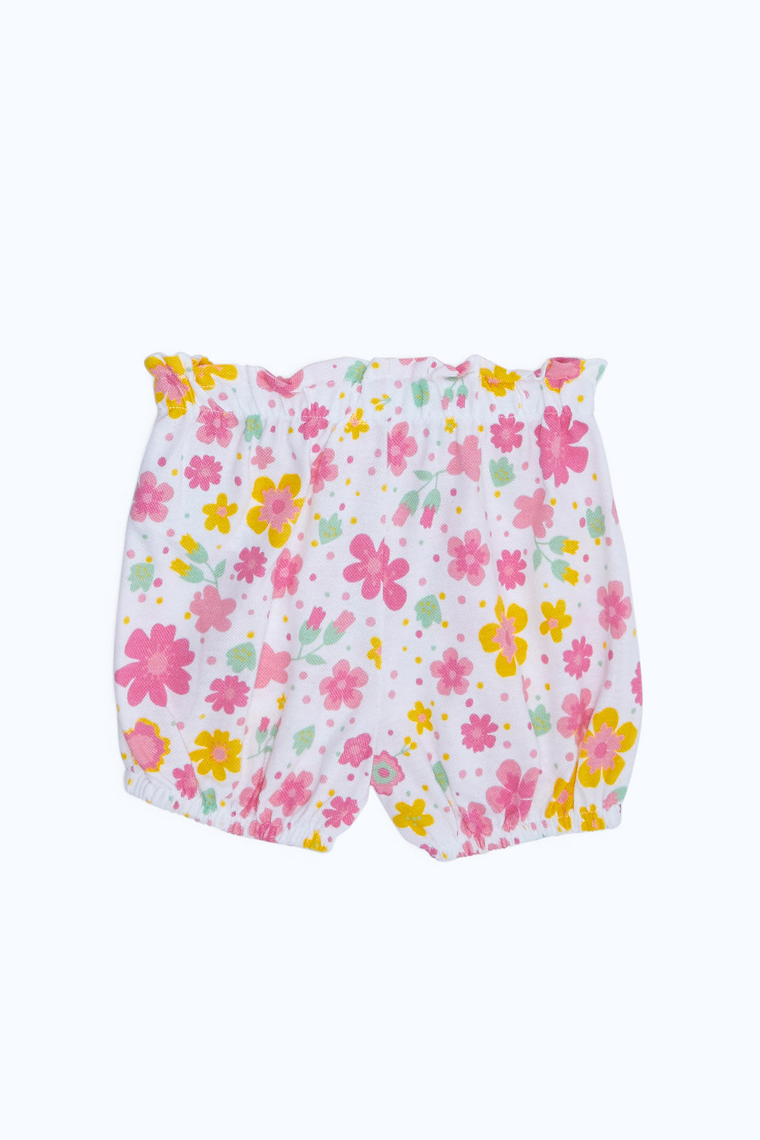 Redtag-Girls-Multi-Colour-Floral-Print-Short-Category:Shorts,-Colour:Assorted,-Deals:New-In,-Dept:Girls,-Filter:Infant-Girls-(3-to-24-Mths),-ING-Shorts,-New-In-ING-APL,-Non-Sale,-S23B,-Section:Girls-(0-to-14Yrs)-Infant-Girls-3 to 24 Months