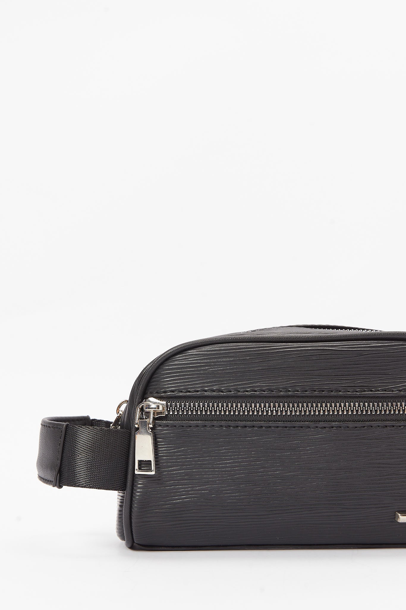 Redtag-Black-Toiletry-Pouches-Category:Pouches,-Colour:Black,-Deals:New-In,-Dept:Menswear,-Filter:Men's-Accessories,-Men-Pouches,-New-In,-New-In-Men-ACC,-Non-Sale,-S23A,-Section:Men-Men's-