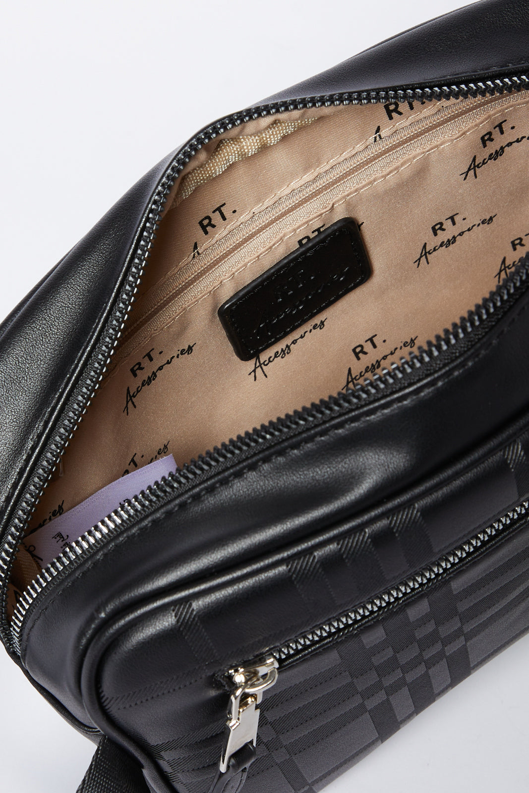 Redtag-Black-Embossed-Toiletry-Pouches-Category:Pouches,-Colour:Black,-Deals:New-In,-Dept:Menswear,-Filter:Men's-Accessories,-Men-Pouches,-New-In,-New-In-Men-ACC,-Non-Sale,-S23A,-Section:Men-Men's-