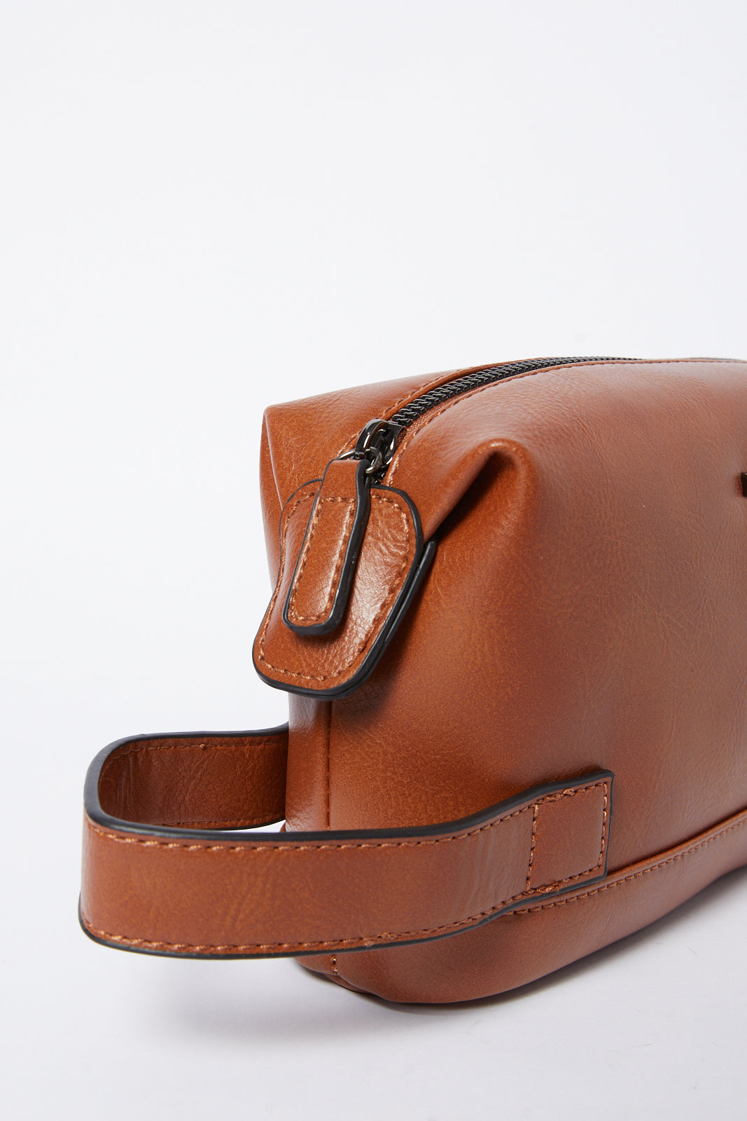 Redtag-Tan-Toiletry-Pouches-Category:Pouches,-Colour:Tan,-Deals:New-In,-Dept:Menswear,-Filter:Men's-Accessories,-Men-Pouches,-New-In,-New-In-Men-ACC,-Non-Sale,-S23A,-Section:Men-Men's-