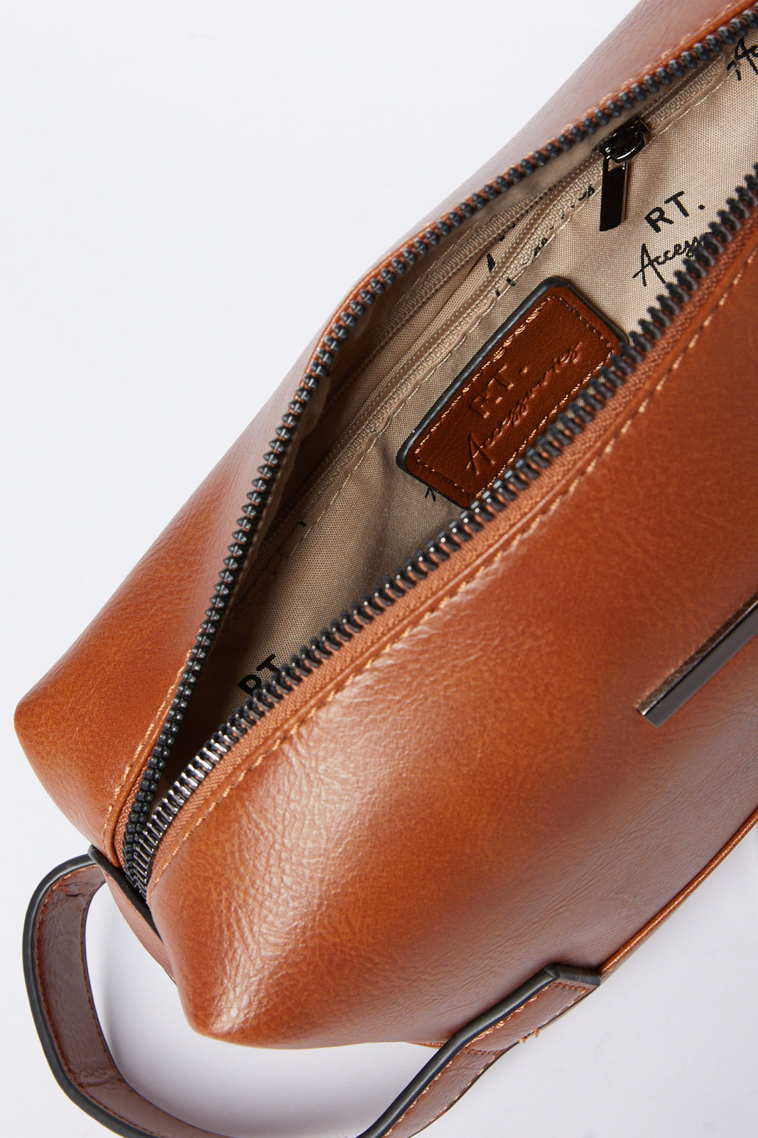 Redtag-Tan-Toiletry-Pouches-Category:Pouches,-Colour:Tan,-Deals:New-In,-Dept:Menswear,-Filter:Men's-Accessories,-Men-Pouches,-New-In,-New-In-Men-ACC,-Non-Sale,-S23A,-Section:Men-Men's-