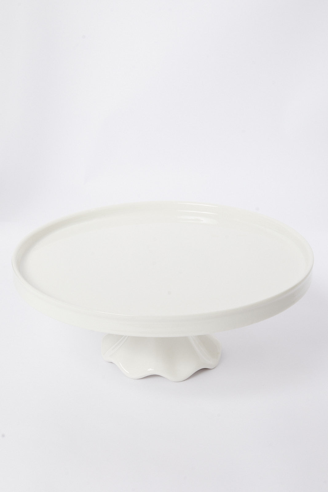 Redtag-White-Porcelain-Cake-Stand-Category:Bakeware,-Colour:White,-Deals:New-In,-Dept:Home,-Filter:Home-Dining,-HMW-DIN-Serveware,-New-In-HMW-DIN,-Non-Sale,-S23A,-Section:Homewares-Home-Dining-