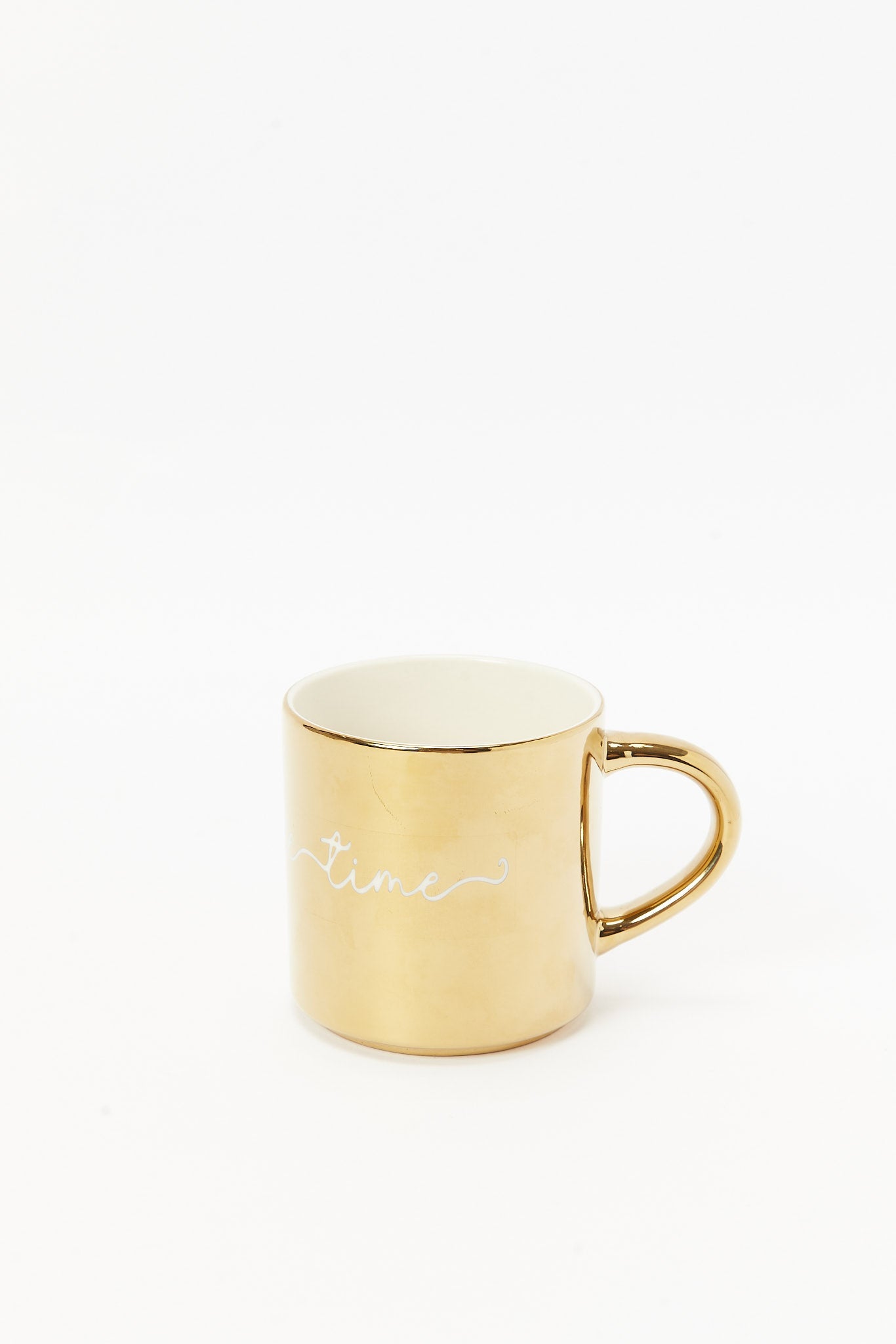 Redtag-Gold-Coffee-Time-Mug-Category:Cups-&-Mugs,-Colour:Gold,-Deals:New-In,-Dept:Home,-Filter:Home-Dining,-HMW-DIN-Crockery,-New-In-HMW-DIN,-Non-Sale,-S23A,-S23B,-Section:Homewares-Home-Dining-