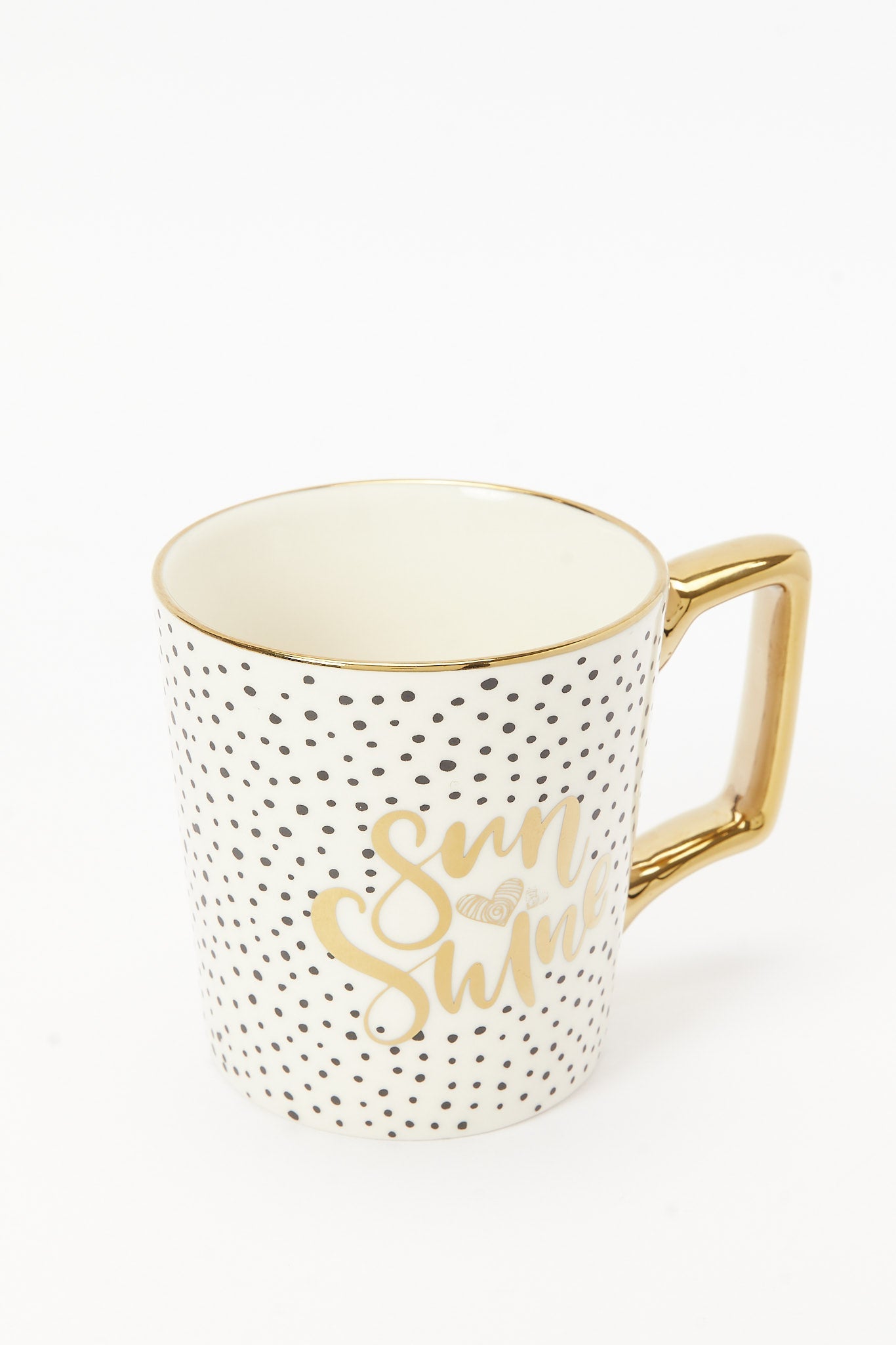 Redtag-White-Sunshiney-Mug-Category:Cups-&-Mugs,-Colour:White,-Deals:New-In,-Dept:Home,-Filter:Home-Dining,-HMW-DIN-Crockery,-New-In-HMW-DIN,-Non-Sale,-S23A,-S23B,-Section:Homewares-Home-Dining-