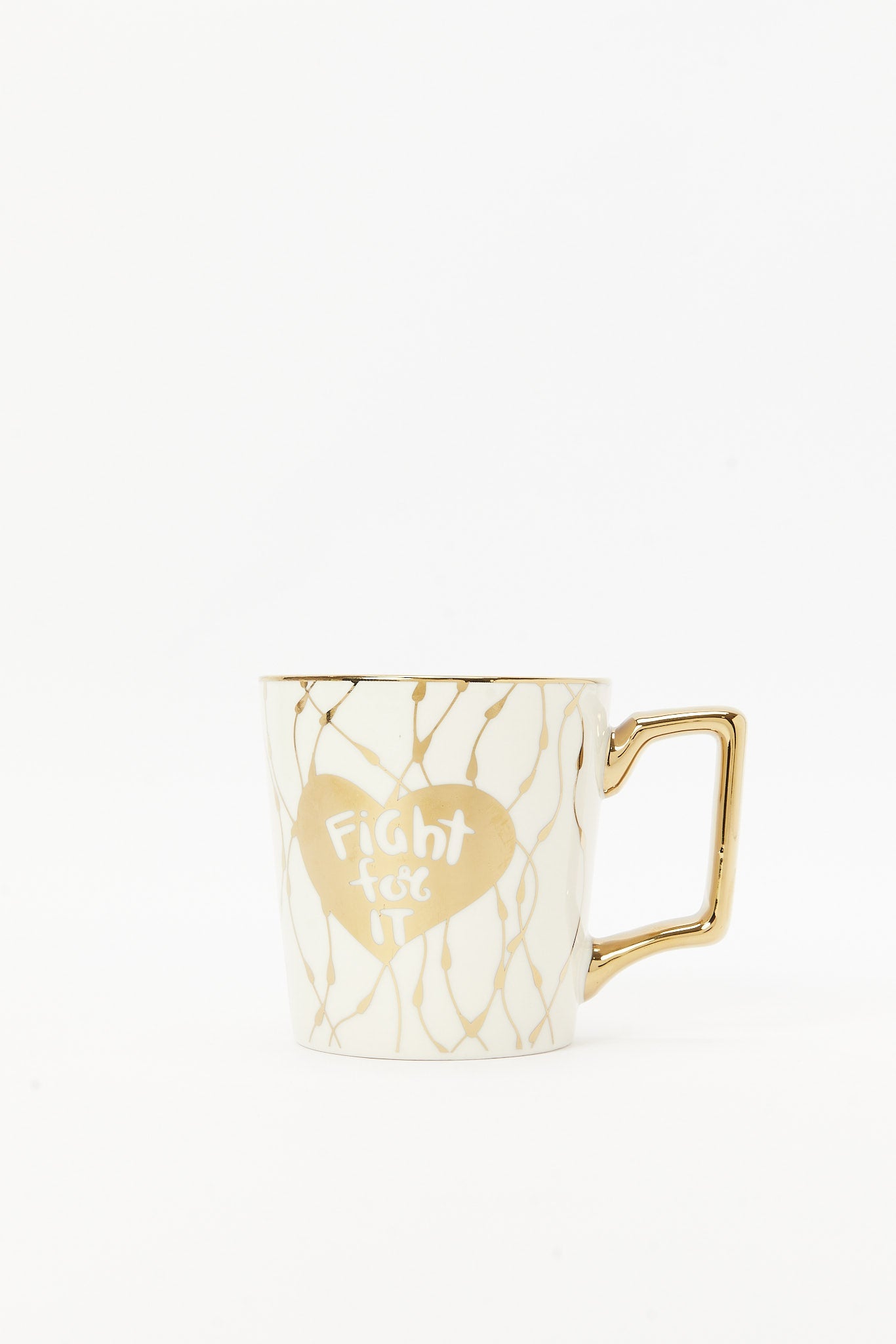 Redtag-White-Fight-For-It-Geometric-Mug-Category:Cups-&-Mugs,-Colour:White,-Deals:New-In,-Dept:Home,-Filter:Home-Dining,-HMW-DIN-Crockery,-New-In-HMW-DIN,-Non-Sale,-S23A,-S23B,-Section:Homewares-Home-Dining-
