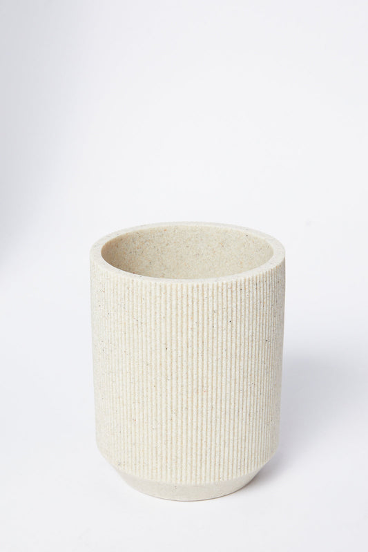 Redtag-Beige-Standstone-Tumbler-Category:Toiletry-Sets,-Colour:Beige,-Deals:New-In,-Dept:Home,-Filter:Home-Bathroom,-HMW-BAC-Bath-Accessories,-New-In-HMW-BAC,-Non-Sale,-S23B,-Section:Homewares-Home-Bathroom-