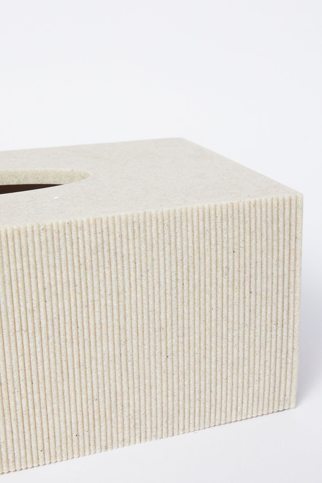 Redtag-Beige-Standstone-Tissue-Box-Holder-Category:Napkins-&-Tissues,-Colour:Beige,-Deals:New-In,-Dept:Home,-Filter:Home-Bathroom,-HMW-BAC-Bath-Accessories,-New-In-HMW-BAC,-Non-Sale,-S23B,-Section:Homewares-Home-Bathroom-