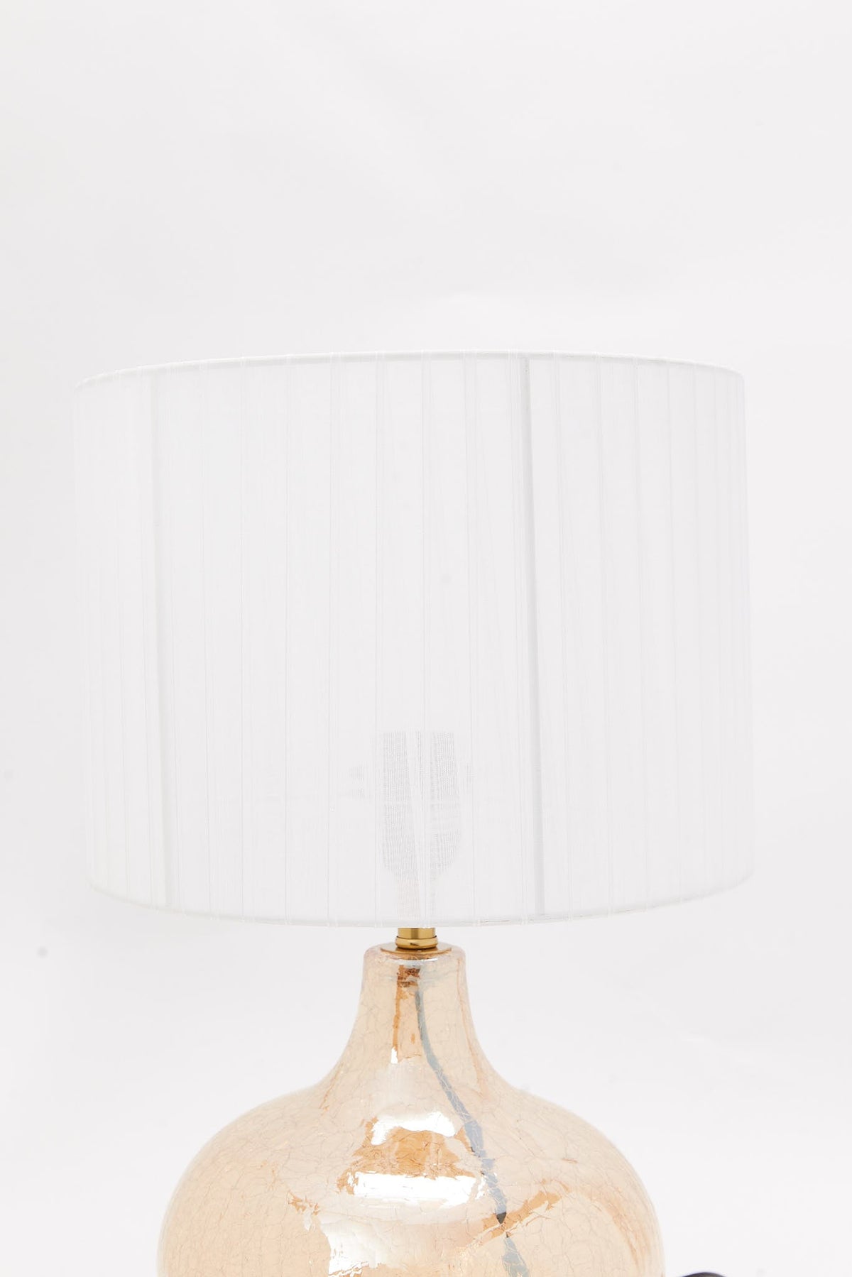 Redtag-Gold-Mercury-Effect-Glass-Base-Table-Lamp-Category:Lamps,-Colour:Gold,-Deals:New-In,-Dept:Home,-Filter:Home-Decor,-HMW-HOM-Lighting,-New-In-HMW-HOM,-Non-Sale,-S23A,-S23B,-Section:Homewares-Home-Decor-