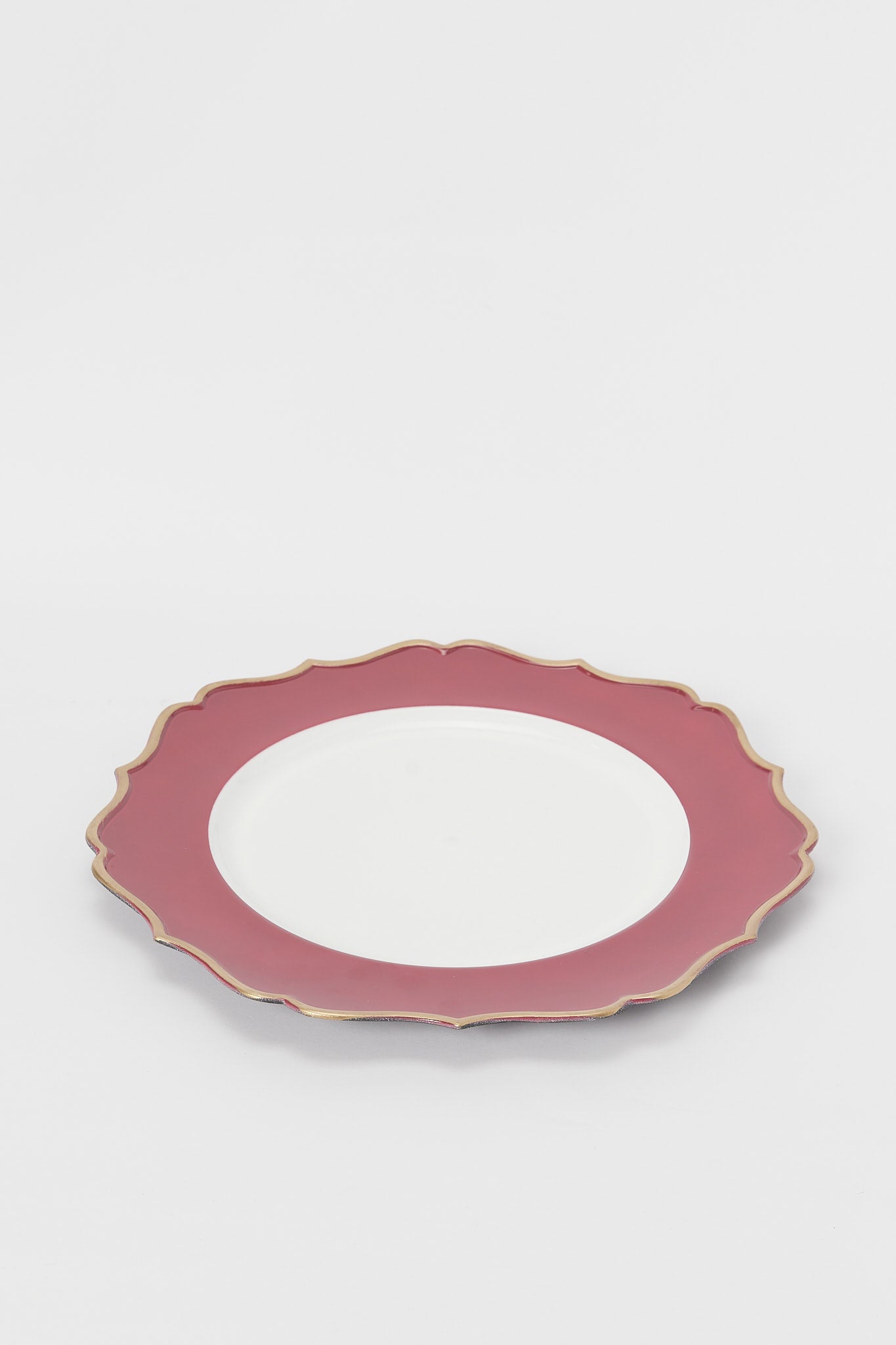 Redtag-Red-Charger-Plate-Category:Plates,-Colour:Red,-Deals:New-In,-Dept:Home,-Filter:Home-Dining,-H1:HMW,-H2:DIN,-H3:KIS,-H4:ACC,-HMW-DIN-Kitchen-Accessories,-New-In-HMW-DIN,-Non-Sale,-S23B,-Season:S23B,-Section:Homewares-Home-Dining-