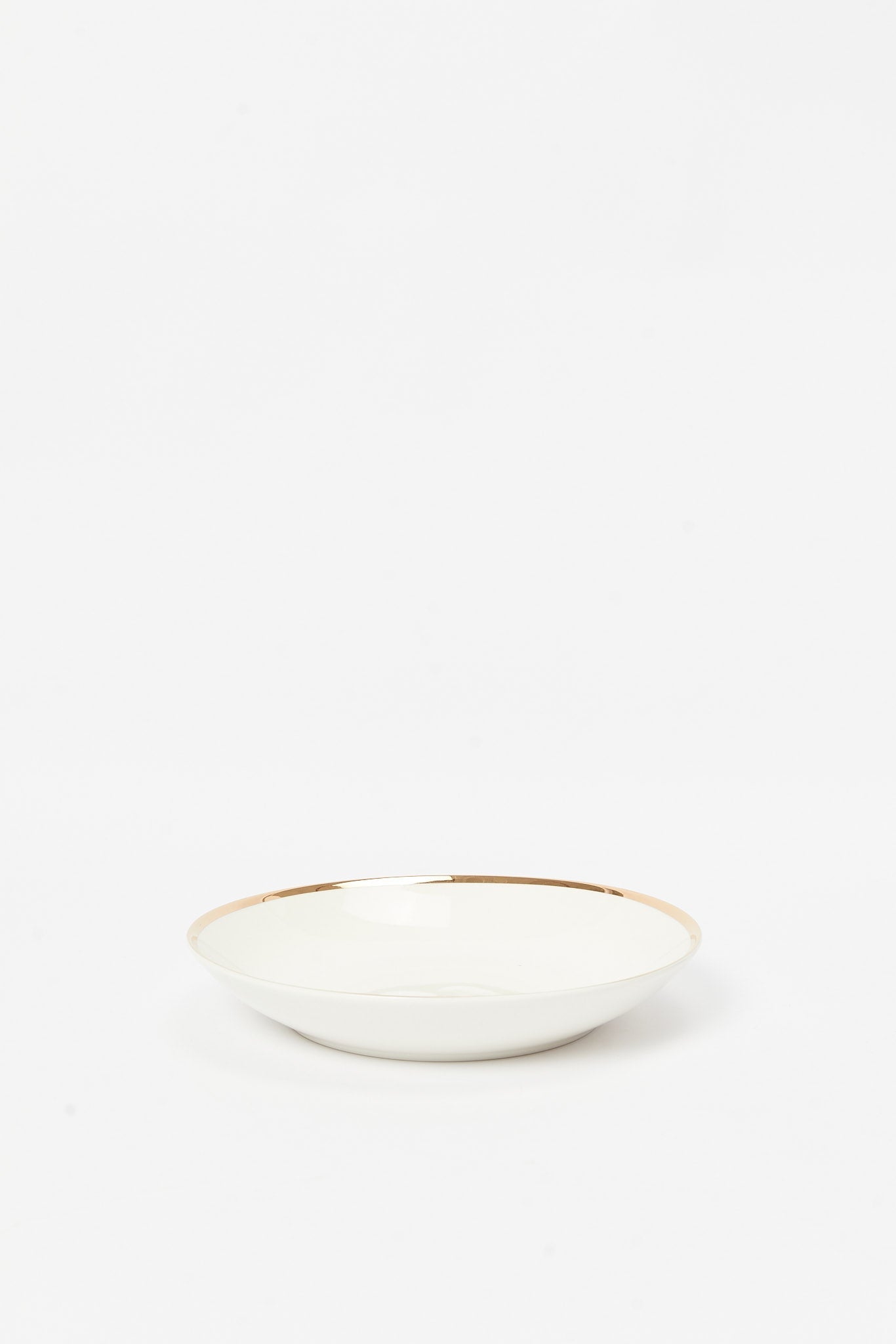 Redtag-White-Coupe-Dinner-Set-With-Gold-Rim-(-20-Piece)-Category:Dinner-Sets,-Colour:White,-Deals:New-In,-Dept:Home,-Filter:Home-Dining,-HMW-DIN-Crockery,-New-In-HMW-DIN,-Non-Sale,-S23B,-Section:Homewares-Home-Dining-