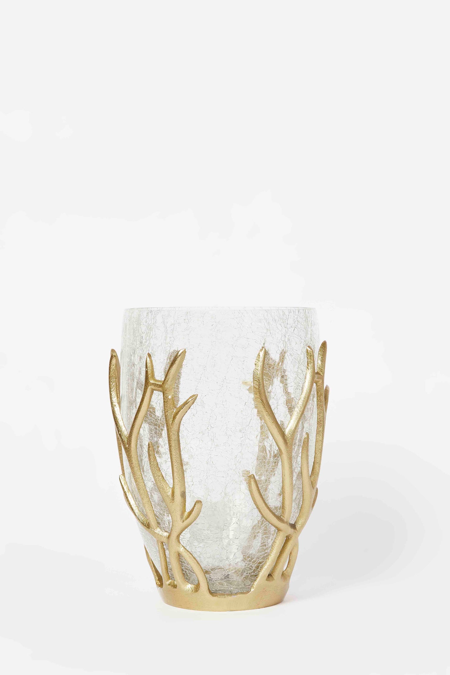 Redtag-Gold-Decorative-Flower-Vase-Category:Plants-&-Flowers,-Colour:Gold,-Deals:New-In,-Dept:Home,-Filter:Home-Decor,-HMW-HOM-Decorative-Accessories,-New-In-HMW-HOM,-Non-Sale,-S23A,-Section:Homewares-Home-Decor-