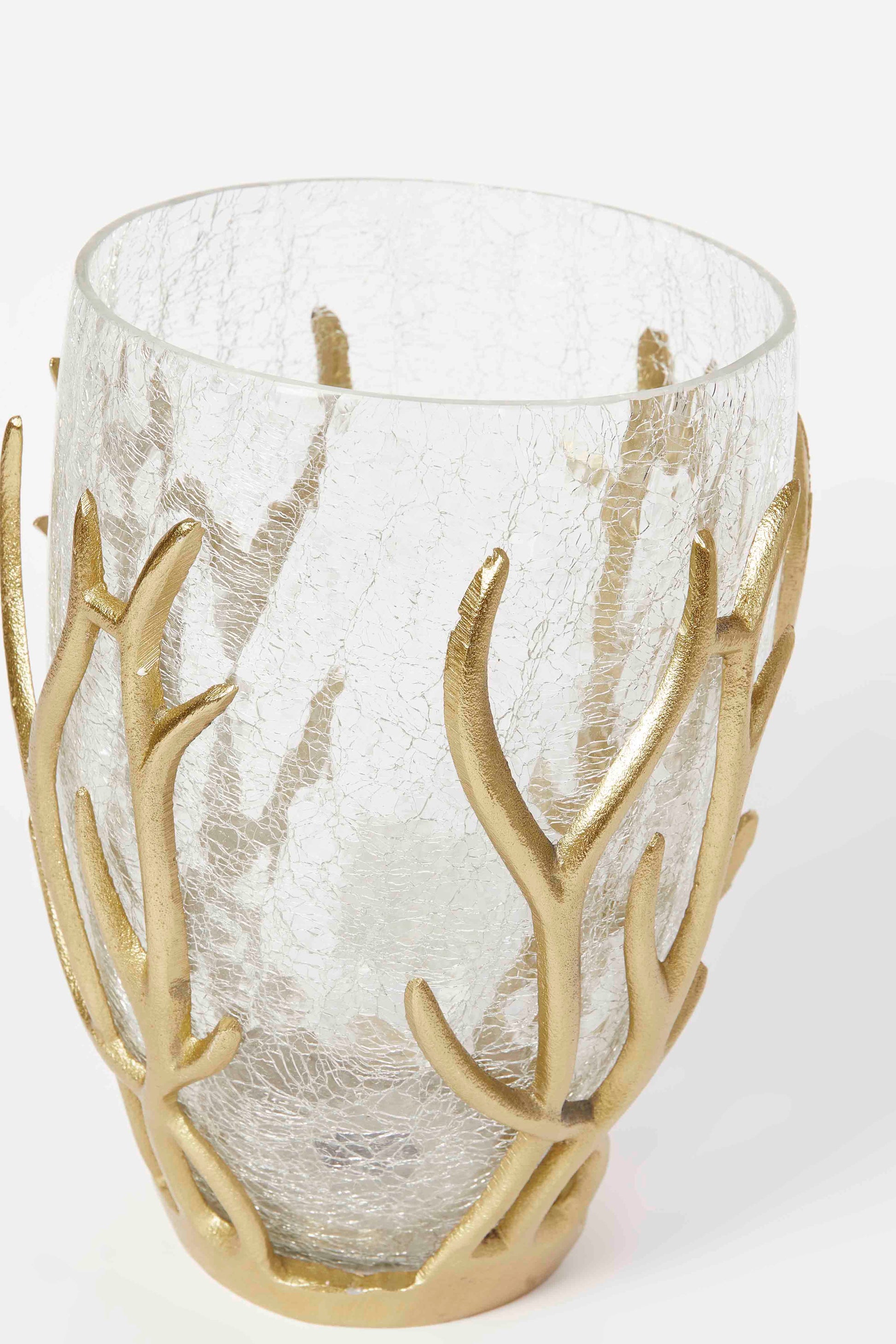 Redtag-Gold-Decorative-Flower-Vase-Category:Plants-&-Flowers,-Colour:Gold,-Deals:New-In,-Dept:Home,-Filter:Home-Decor,-HMW-HOM-Decorative-Accessories,-New-In-HMW-HOM,-Non-Sale,-S23A,-Section:Homewares-Home-Decor-