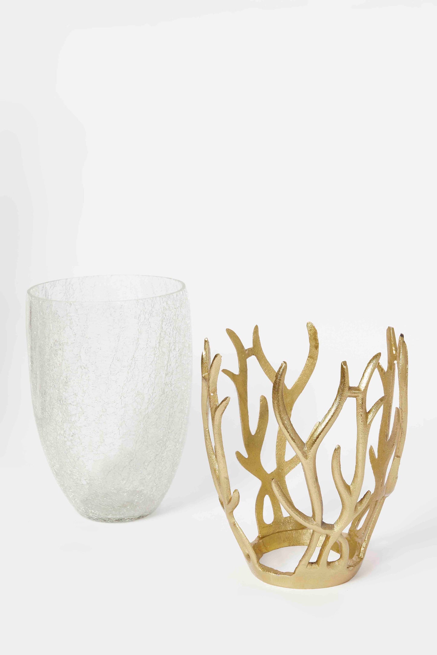 Redtag-Gold-Decorative-Flower-Vase-Category:Plants-&-Flowers,-Colour:Gold,-Deals:New-In,-Dept:Home,-Filter:Home-Decor,-HMW-HOM-Decorative-Accessories,-New-In-HMW-HOM,-Non-Sale,-S23A,-Section:Homewares-Home-Decor-