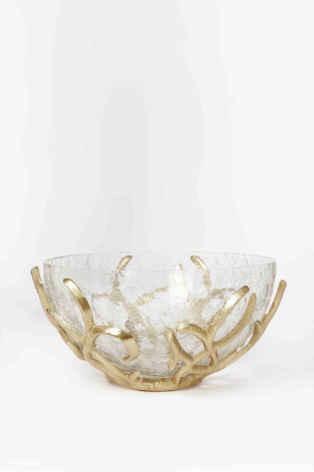 Redtag-Gold-Decorative-Bowl-Category:Bowls,-Colour:Gold,-Deals:New-In,-Dept:Home,-Filter:Home-Decor,-HMW-HOM-Decorative-Accessories,-New-In-HMW-HOM,-Non-Sale,-S23A,-Section:Homewares-Home-Decor-