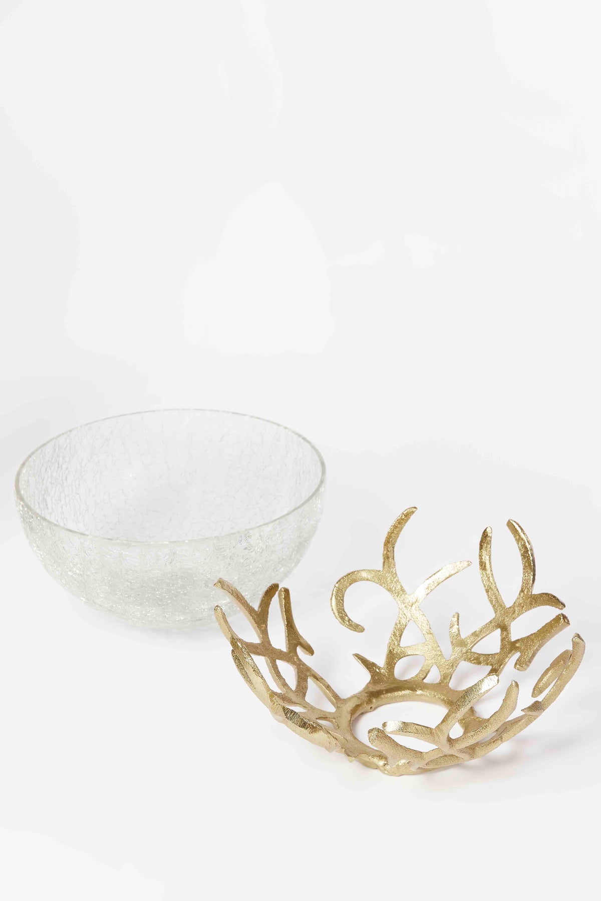 Redtag-Gold-Decorative-Bowl-Category:Bowls,-Colour:Gold,-Deals:New-In,-Dept:Home,-Filter:Home-Decor,-HMW-HOM-Decorative-Accessories,-New-In-HMW-HOM,-Non-Sale,-S23A,-Section:Homewares-Home-Decor-