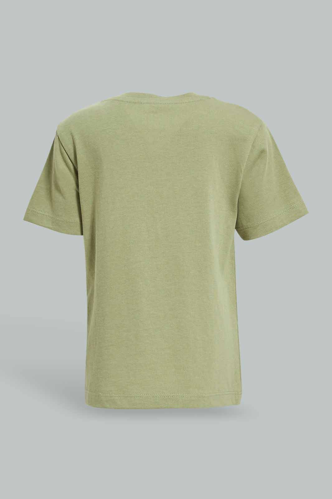 Redtag-Boys-2-Pack-Khaki-Hippo-And-Cream-Aop-Short-Slv-Tshirt-Category:T-Shirts,-Colour:Cream,-Deals:New-In,-Dept:Boys,-Filter:Infant-Boys-(3-to-24-Mths),-INB-T-Shirts,-New-In-INB-APL,-Non-Sale,-S23A,-Section:Boys-(0-to-14Yrs)-Infant-Boys-3 to 24 Months