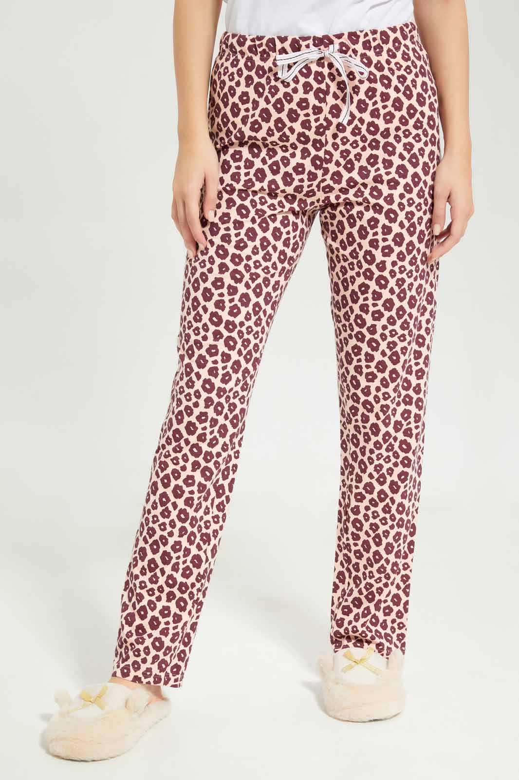 Redtag-Women-Assorted-Short-Sleeves-Pajama-Set-Category:Pyjama-Sets,-Colour:Assorted,-Deals:New-In,-Dept:Ladieswear,-Filter:Women's-Clothing,-New-In-Women-APL,-Non-Sale,-S23A,-Section:Women,-TBL,-Women-Pyjama-Sets--
