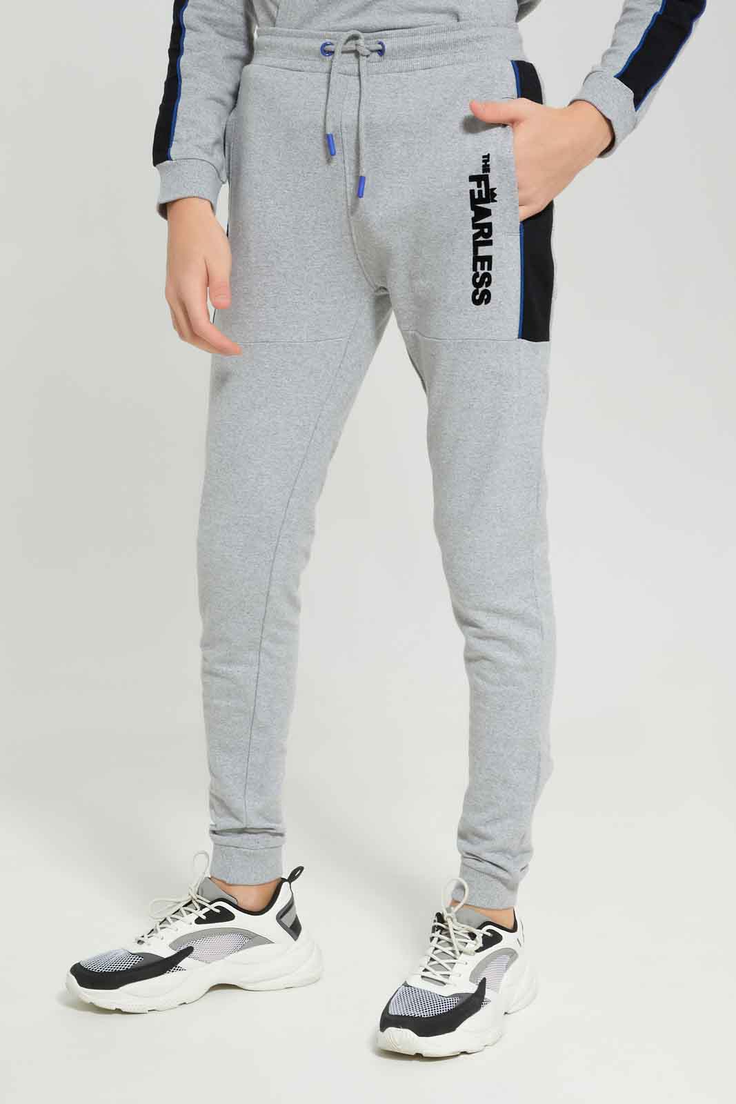 Redtag-Boys-Grey-Mel-Feat-Less-Jogsuit-BSR-Jog-Sets,-Category:Jog-Sets,-Colour:Grey,-Deals:New-In,-Dept:Boys,-Filter:Senior-Boys-(8-to-14-Yrs),-New-In-BSR-APL,-Non-Sale,-S23A,-Section:Boys-(0-to-14Yrs)-Senior-Boys-9 to 14 Years