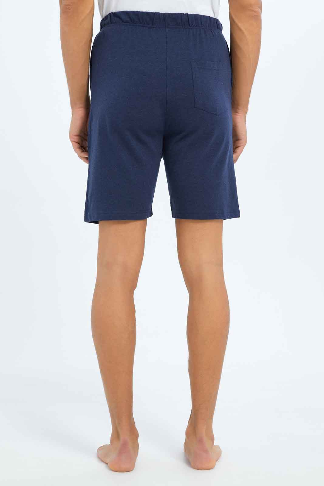 Redtag-Men-Indigo/Navy-Pyjama-Shorts-Category:Pyjama-Bottoms,-Colour:Assorted,-Deals:New-In,-Dept:Menswear,-Filter:Men's-Clothing,-Men-Pyjama-Bottoms,-New-In-Men-APL,-Non-Sale,-S23A,-Section:Men-Men's-