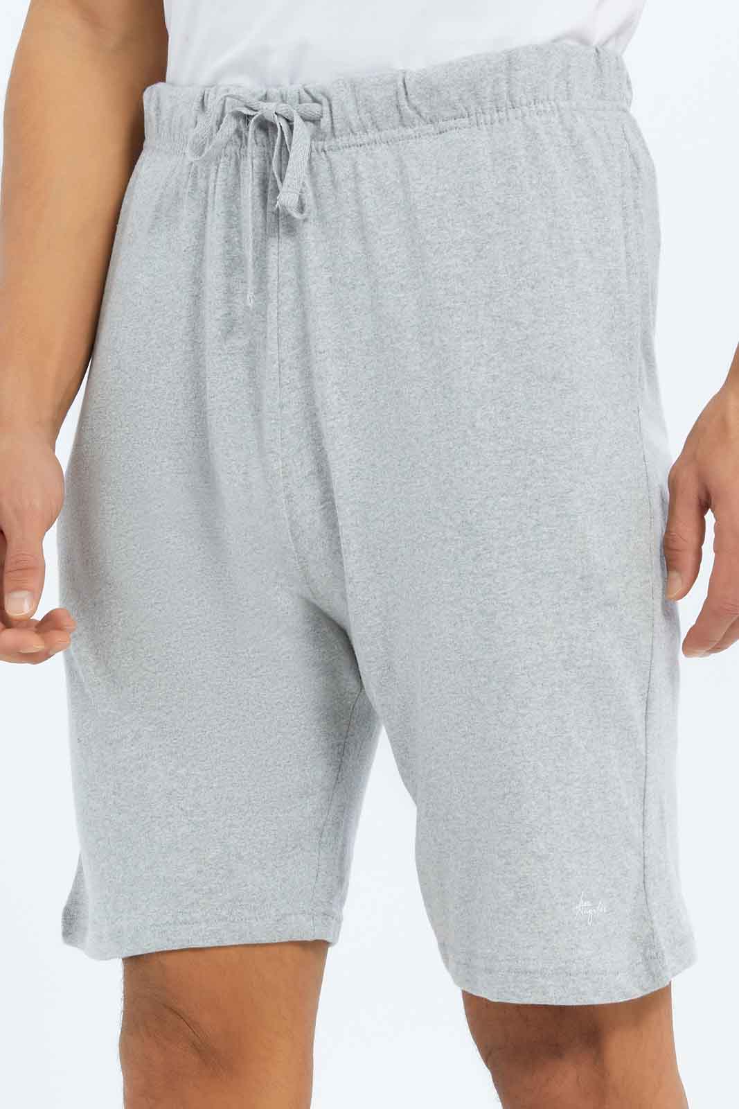 Redtag-Men-Grey/Sage-Green-Pyjama-Shorts-Category:Pyjama-Bottoms,-Colour:Assorted,-Deals:New-In,-Dept:Menswear,-Filter:Men's-Clothing,-Men-Pyjama-Bottoms,-New-In-Men-APL,-Non-Sale,-S23A,-Section:Men-Men's-