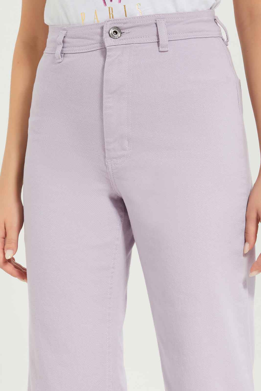 Redtag-Women-Lilac-Straight-Leg-Jeans-Category:Jeans,-Colour:Lilac,-Deals:New-In,-Dept:Ladieswear,-Filter:Women's-Clothing,-New-In-Women-APL,-Non-Sale,-S23A,-Section:Women,-TBL,-Women-Jeans-Women's-