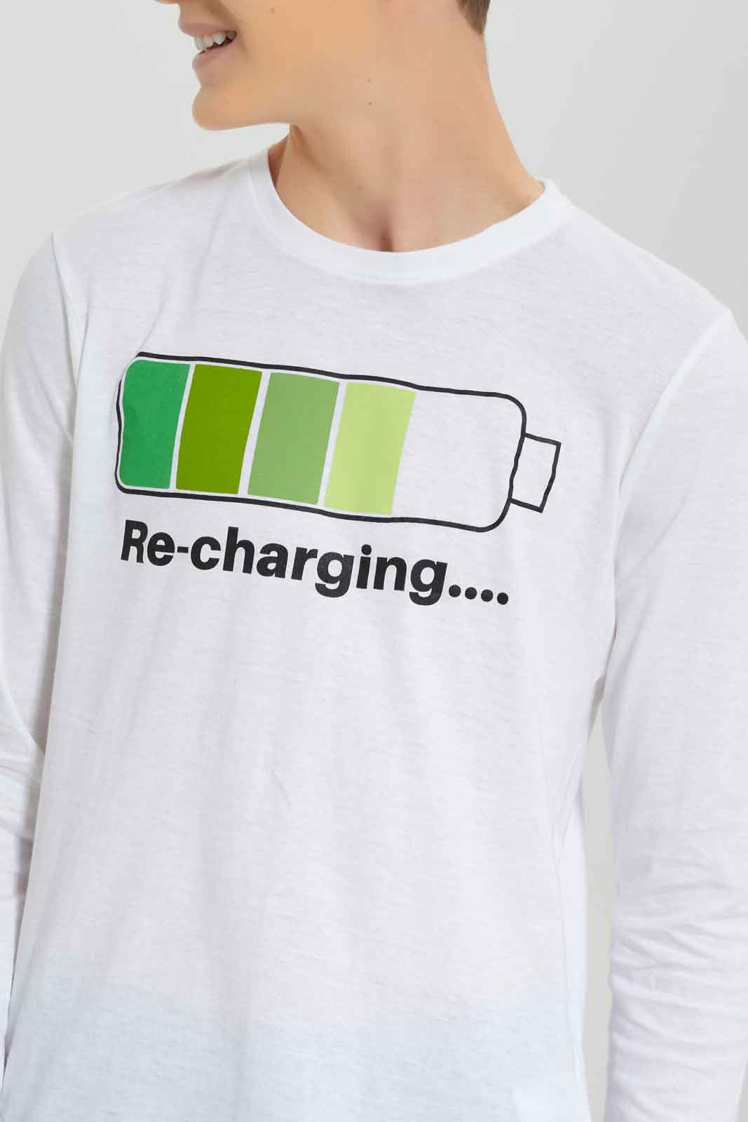 Redtag-Boys-White-Recharging-Nightsuit-BSR-Pyjama-Sets,-Category:Pyjama-Sets,-Colour:White,-Deals:New-In,-Dept:Boys,-Filter:Senior-Boys-(8-to-14-Yrs),-New-In-BSR-APL,-Non-Sale,-S23A,-Section:Boys-(0-to-14Yrs),-VLM-Senior-Boys-9 to 14 Years