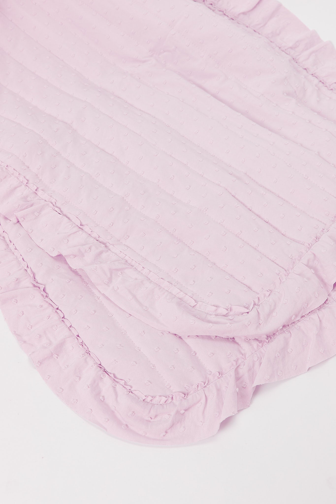 Redtag-Purple-Swiss-Dot-3-Pieces-Bedspread-Set-(Double-Size)-Category:Bedspreads,-Colour:Purple,-Deals:New-In,-Dept:Home,-Filter:Home-Bedroom,-H1:HMW,-H2:BED,-H3:BEC,-H4:BSP,-HMW-BED-Bedspreads,-New-In-HMW-BED,-Non-Sale,-Packs,-Promo:STELLA,-S23B,-Season:S23B,-Section:Homewares,-Set:Set-of-3,-Style:SOLID-Home-Bedroom-