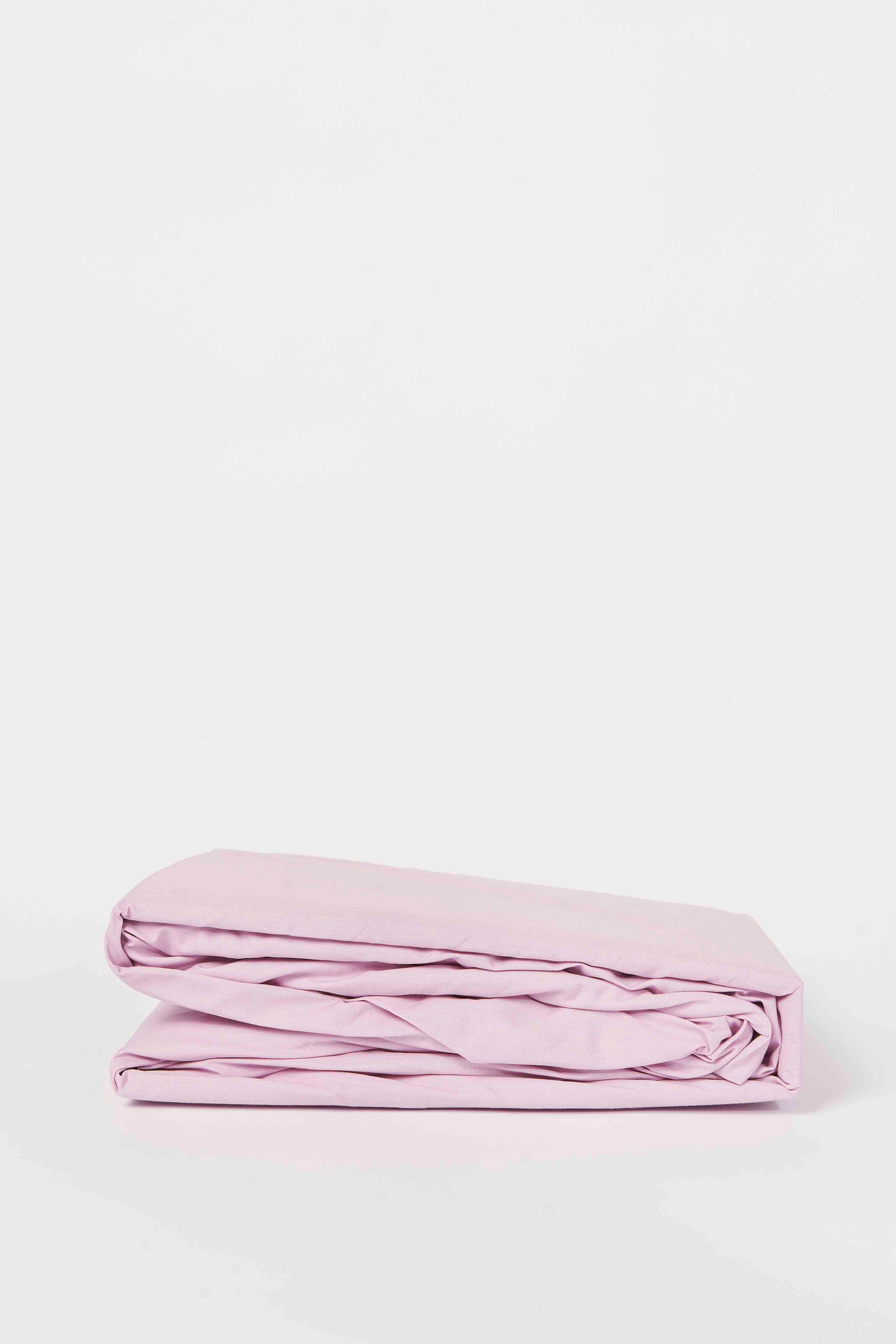 Redtag-Pink-Cotton-Fitted-Sheet-(Super-King-Size)-Category:Fitted-Sheets,-Colour:Pink,-Deals:New-In,-Dept:Home,-Filter:Home-Bedroom,-HMW-BED-Fitted-Sheets,-New-In-HMW-BED,-Non-Sale,-S23B,-Section:Homewares-Home-Bedroom-