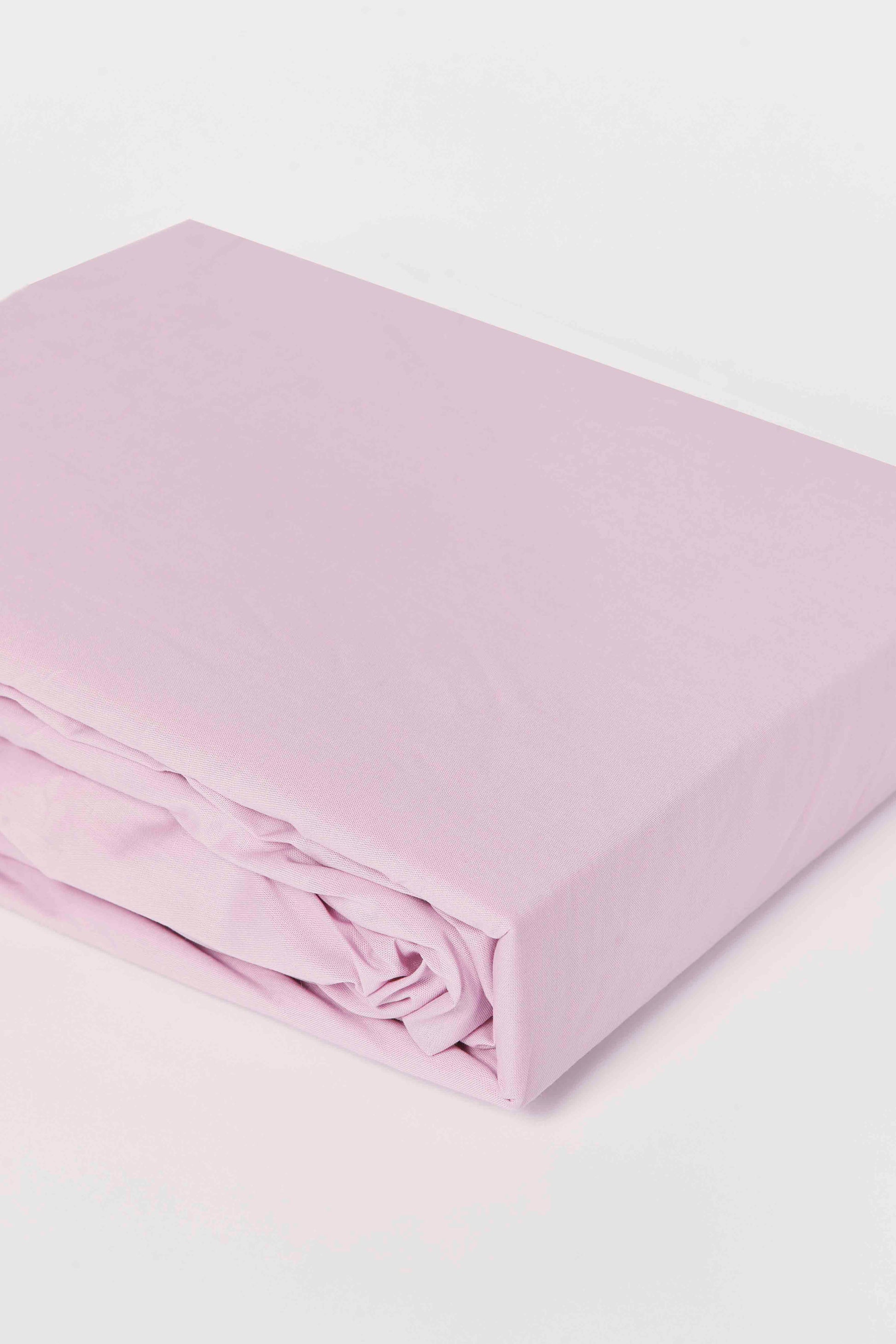Redtag-Pink-Cotton-Fitted-Sheet-(Super-King-Size)-Category:Fitted-Sheets,-Colour:Pink,-Deals:New-In,-Dept:Home,-Filter:Home-Bedroom,-HMW-BED-Fitted-Sheets,-New-In-HMW-BED,-Non-Sale,-S23B,-Section:Homewares-Home-Bedroom-
