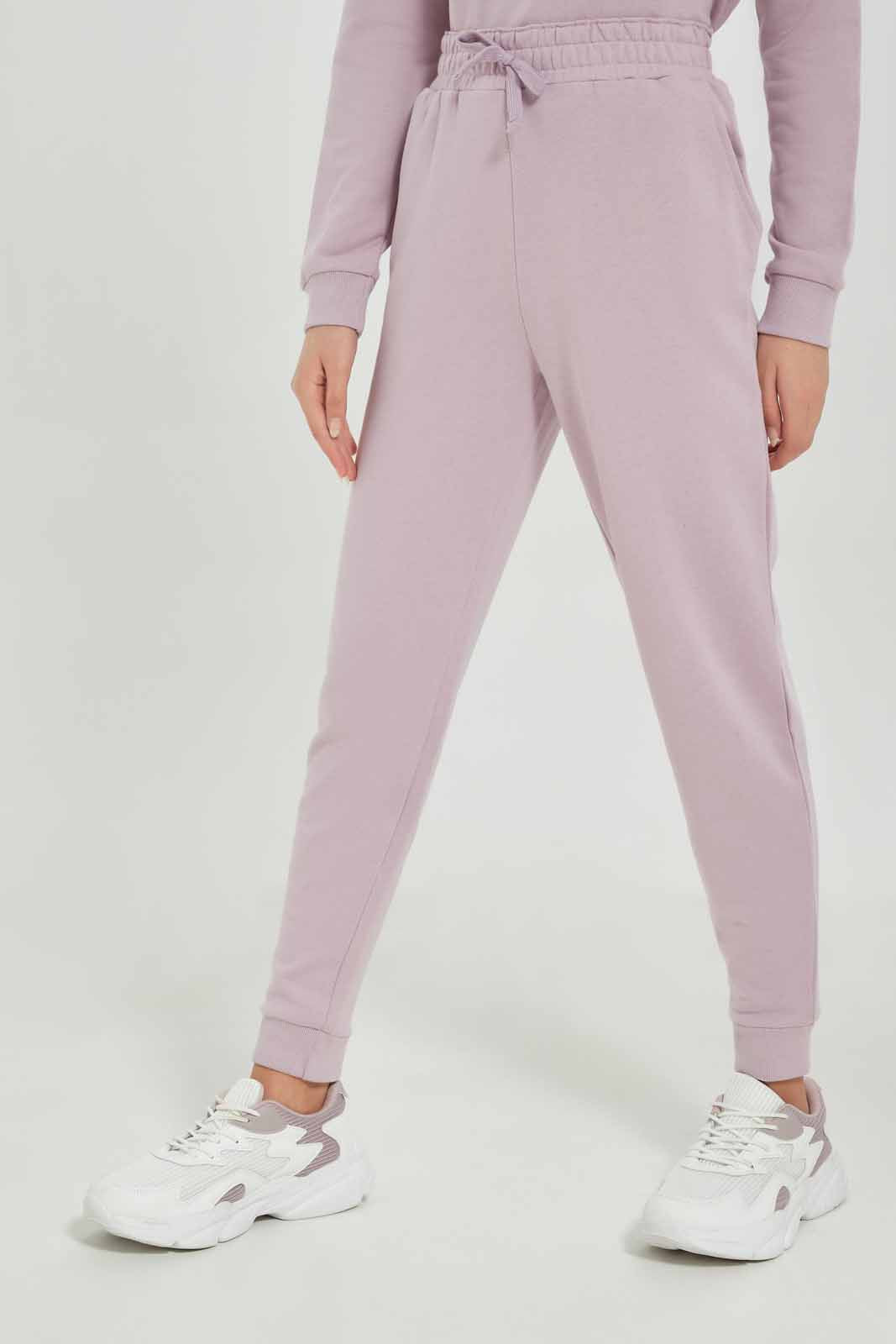 Redtag-Girls-Purple-Jogger-Category:Joggers,-Colour:Purple,-Deals:New-In,-Dept:Girls,-Filter:Senior-Girls-(8-to-14-Yrs),-GSR-Joggers,-New-In-GSR-APL,-Non-Sale,-S23A,-Section:Girls-(0-to-14Yrs)-Senior-Girls-9 to 14 Years