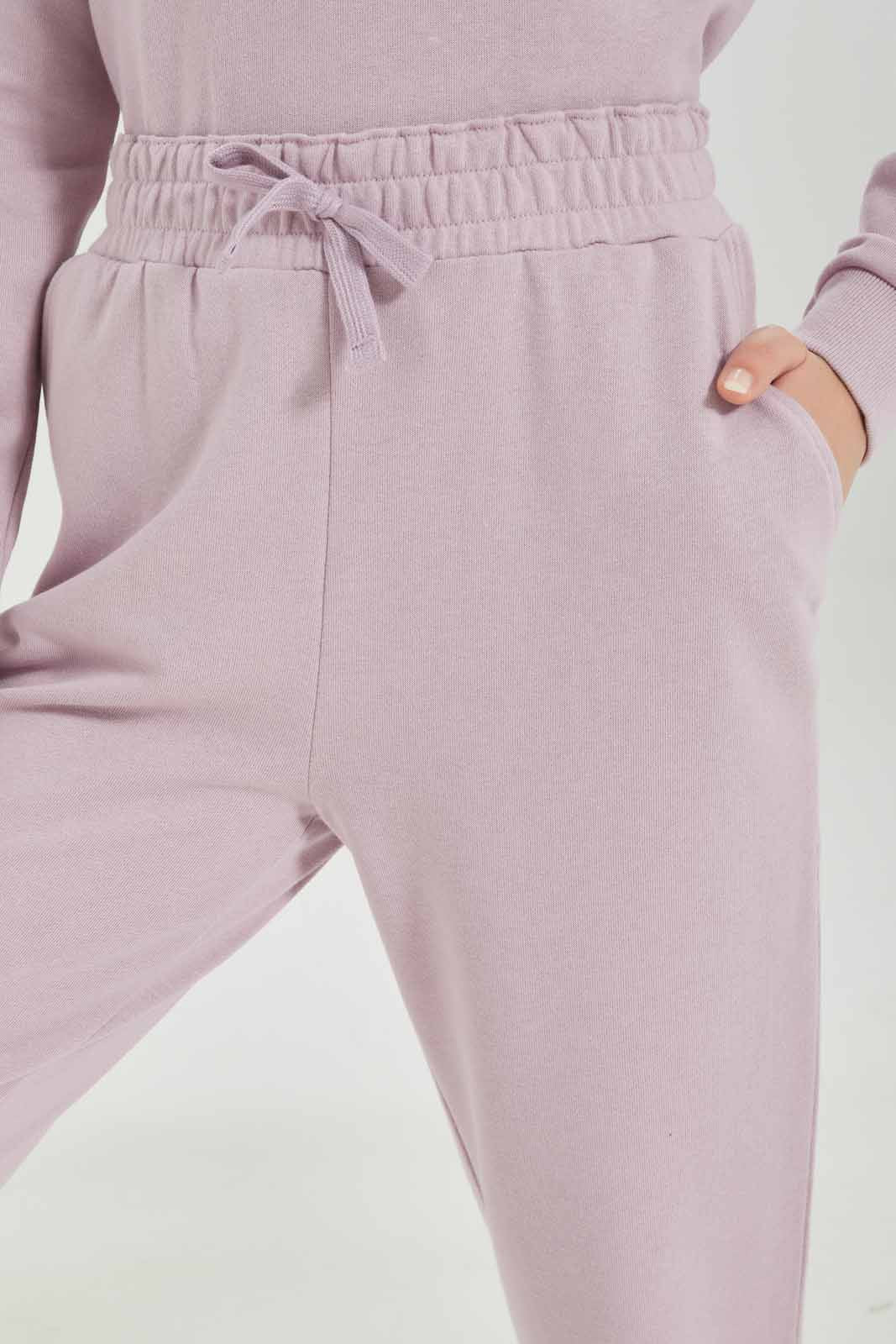 Redtag-Girls-Purple-Jogger-Category:Joggers,-Colour:Purple,-Deals:New-In,-Dept:Girls,-Filter:Senior-Girls-(8-to-14-Yrs),-GSR-Joggers,-New-In-GSR-APL,-Non-Sale,-S23A,-Section:Girls-(0-to-14Yrs)-Senior-Girls-9 to 14 Years