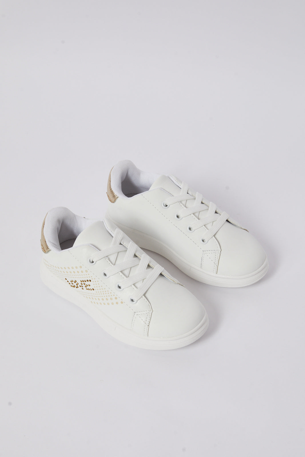 Redtag-White-Love-Slogansneaker-Category:Trainers,-Colour:White,-Deals:New-In,-Filter:Girls-Footwear-(5-to-14-Yrs),-GSR-Trainers,-N/A,-New-In-GSR-FOO,-Non-Sale,-S23A,-Section:Girls-(0-to-14Yrs)-Senior-Girls-5 to 14 Years