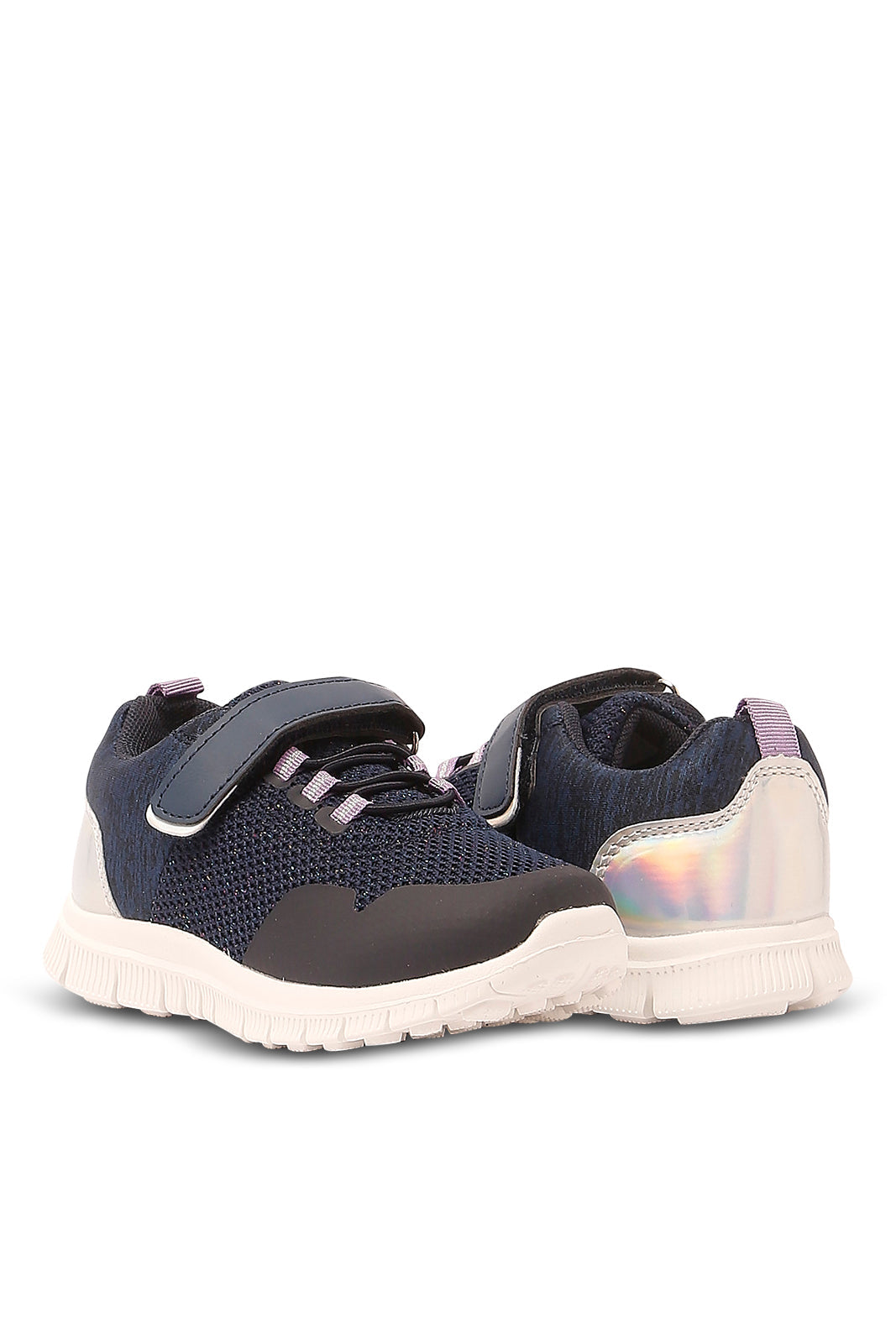 Redtag-Navy-Velco-Strap-Trainer-Category:Trainers,-Colour:Navy,-Deals:New-In,-Filter:Girls-Footwear-(3-to-5-Yrs),-GIR-Trainers,-N/A,-New-In-GIR-FOO,-Non-Sale,-S23A,-Section:Girls-(0-to-14Yrs)-Girls-3 to 5 Years